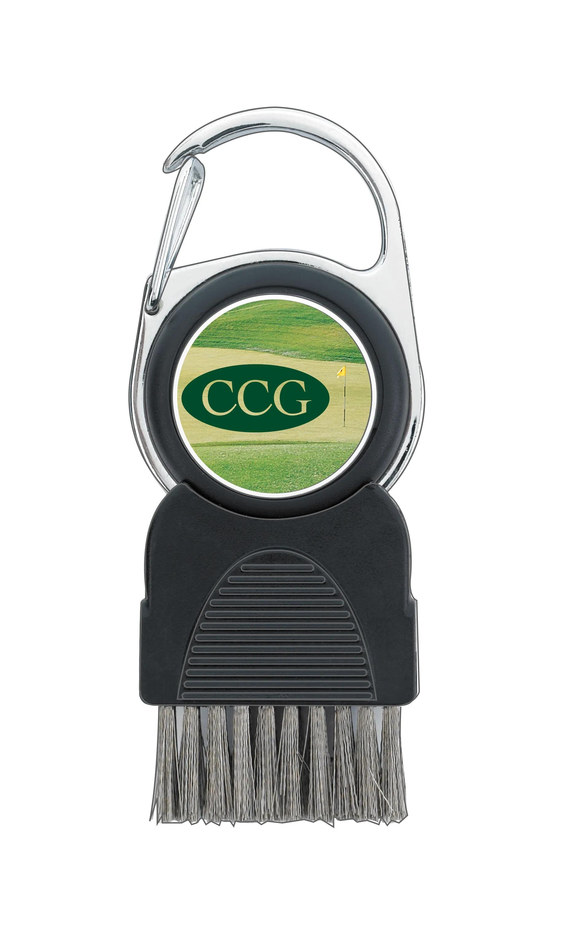 Golf Club Brush with Ball Marker 4 of 7