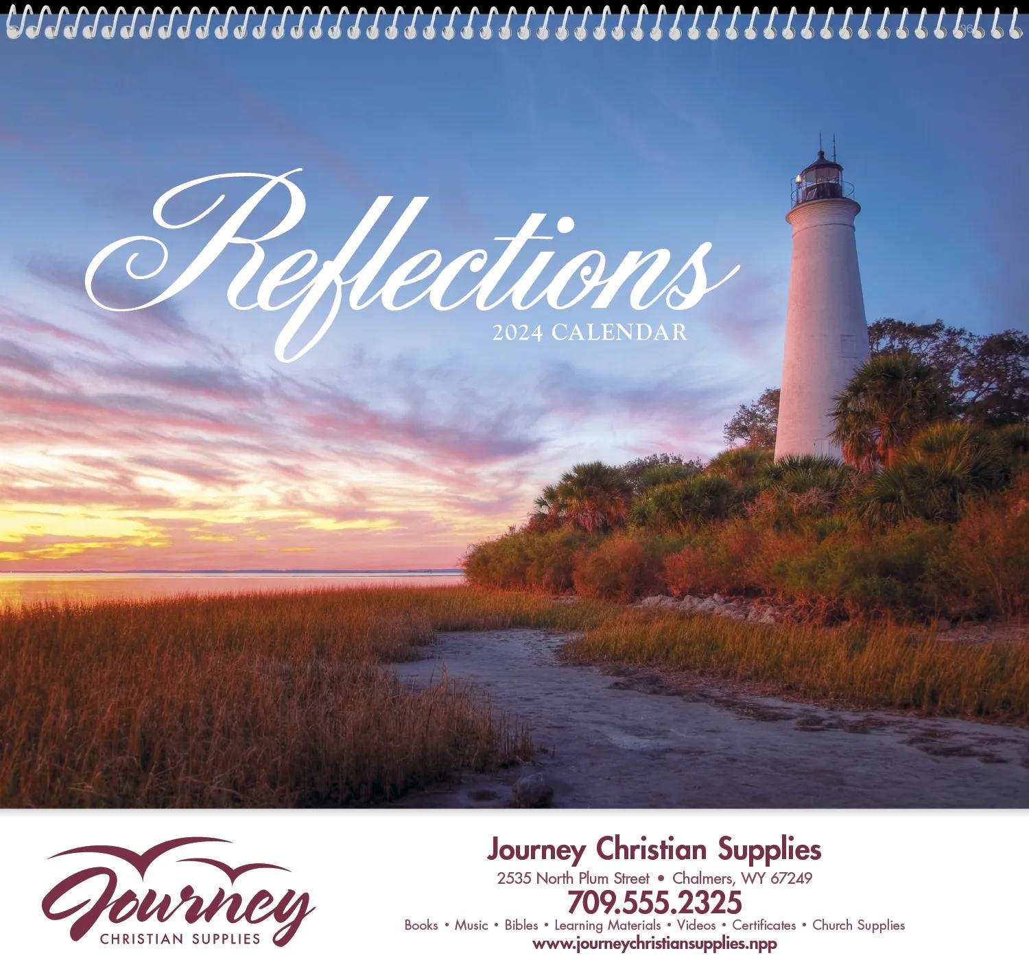 Reflections (Non-Denominational) Appointment Calendar - Spiral 34 of 62