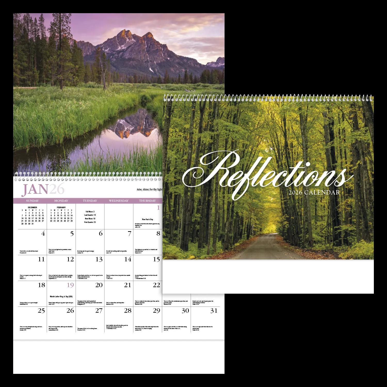 HotLine® Products Reflections (Non-Denominational) Appointment Calendar - Spiral 22 of 90