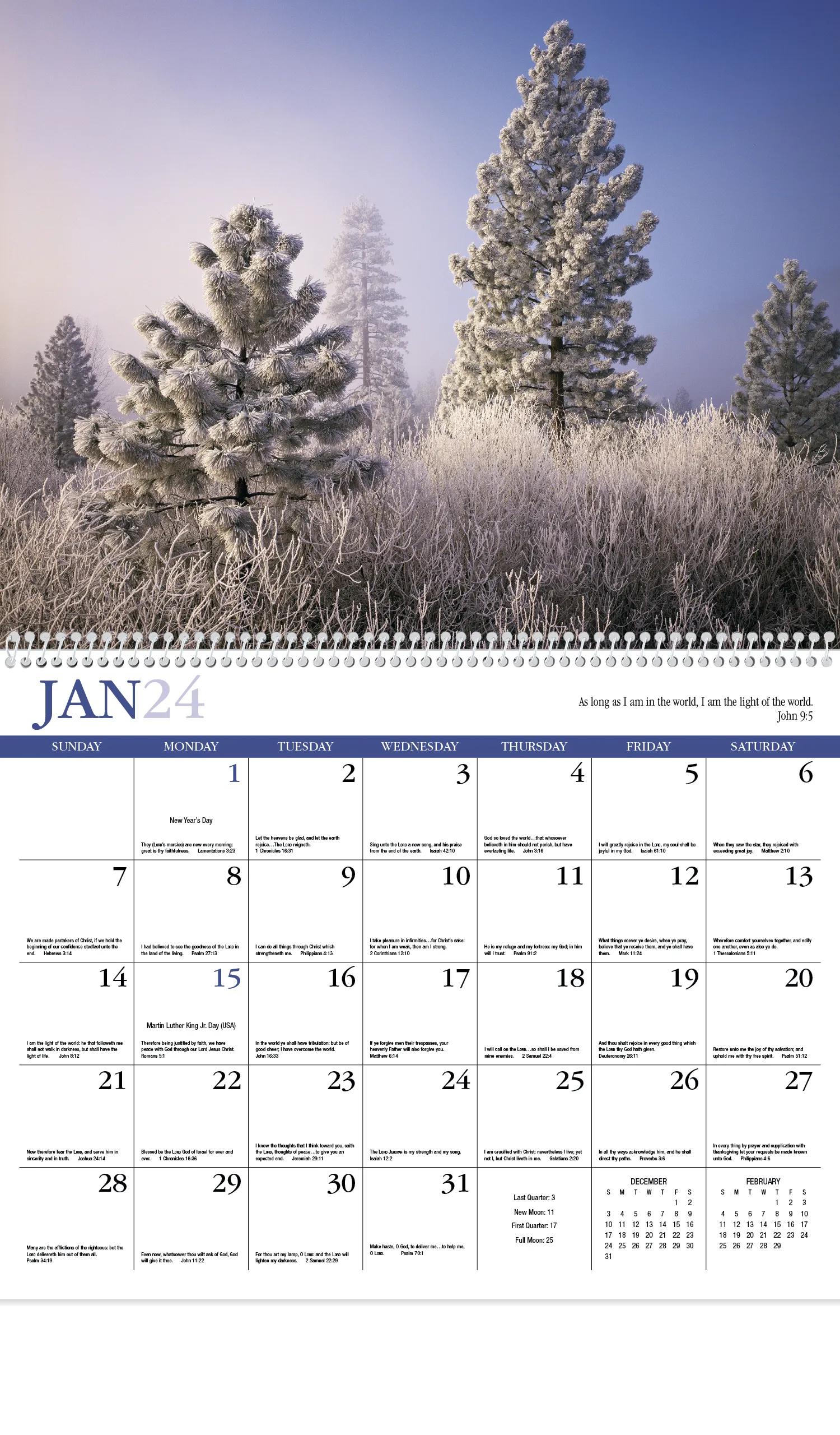 Reflections (Non-Denominational) Appointment Calendar - Spiral 32 of 62