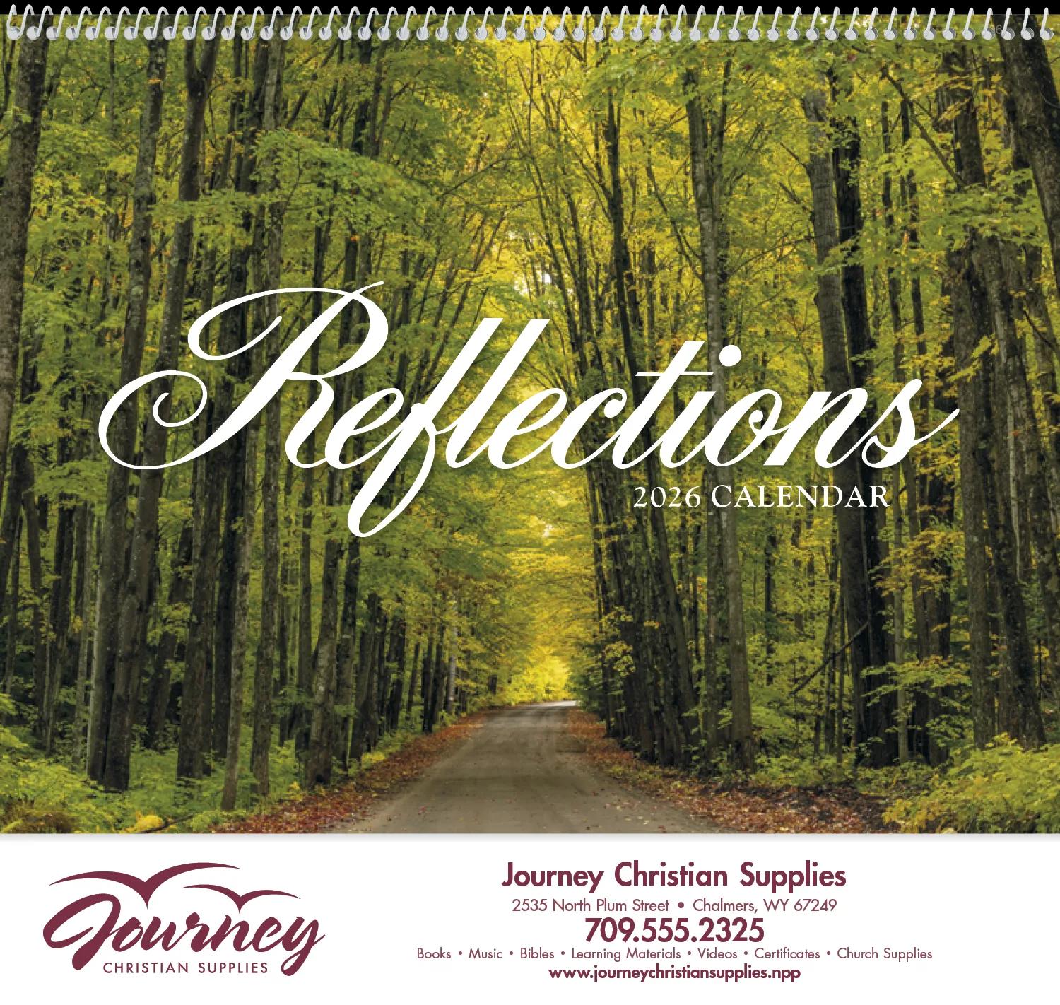 HotLine® Products Reflections (Non-Denominational) Appointment Calendar - Spiral 23 of 90
