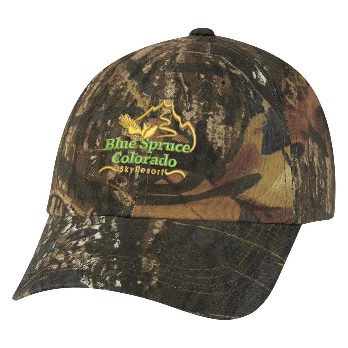 Realtree® And Mossy Oak® Hunter's Hideaway Camouflage Cap 2 of 2
