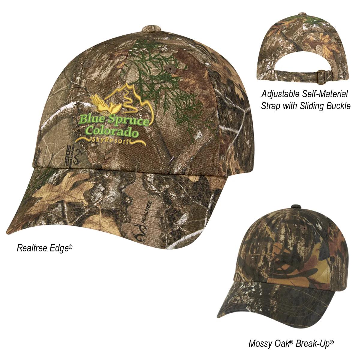 Realtree® And Mossy Oak® Hunter's Hideaway Camouflage Cap 1 of 2