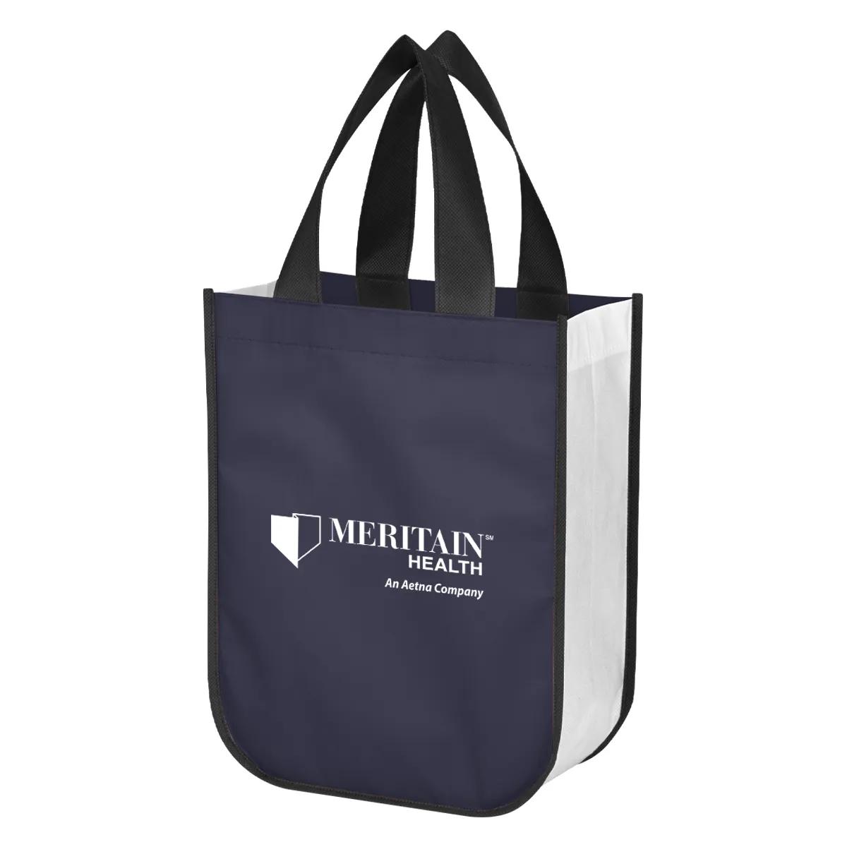 Shiny Non-Woven Shopper Tote Bag 7 of 10