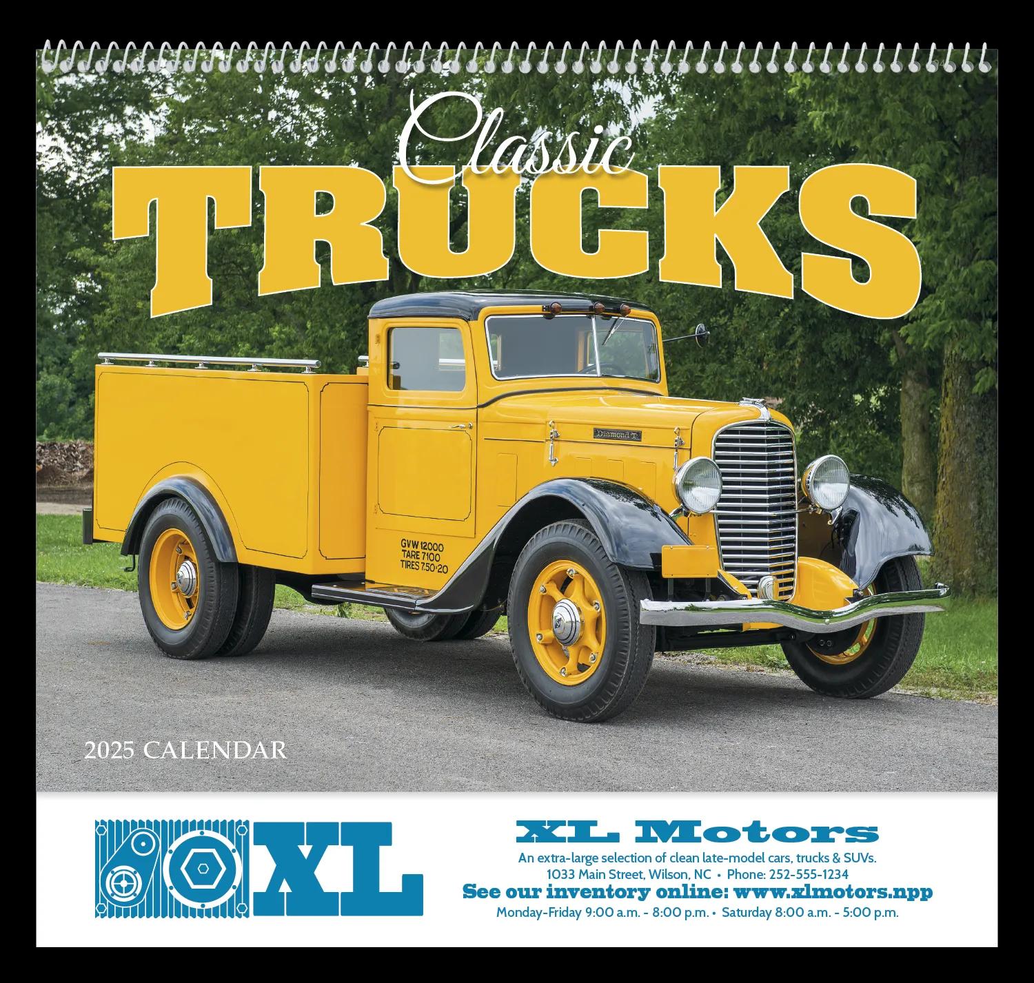 Classic Trucks Appointment Calendar - Spiral 46 of 62