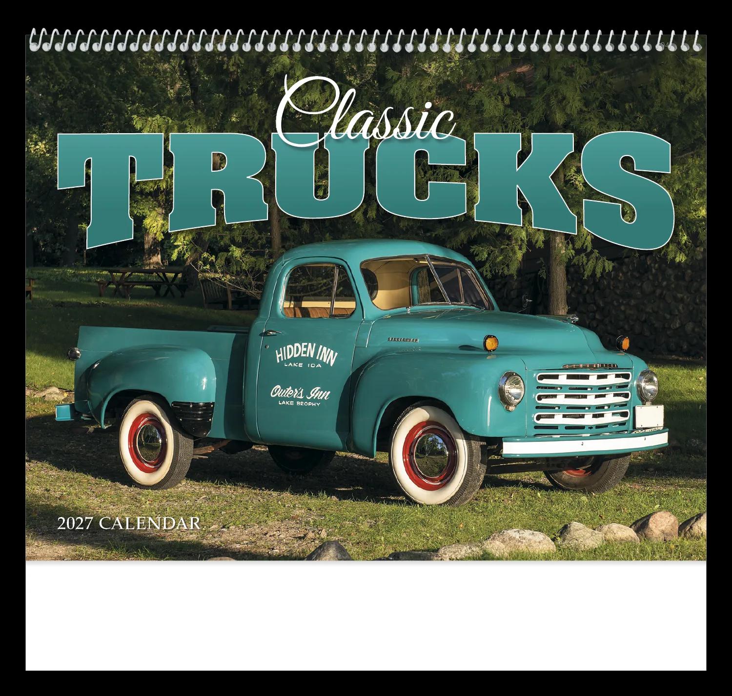 HotLine® Products Classic Trucks Appointment Calendar - Spiral 18 of 89