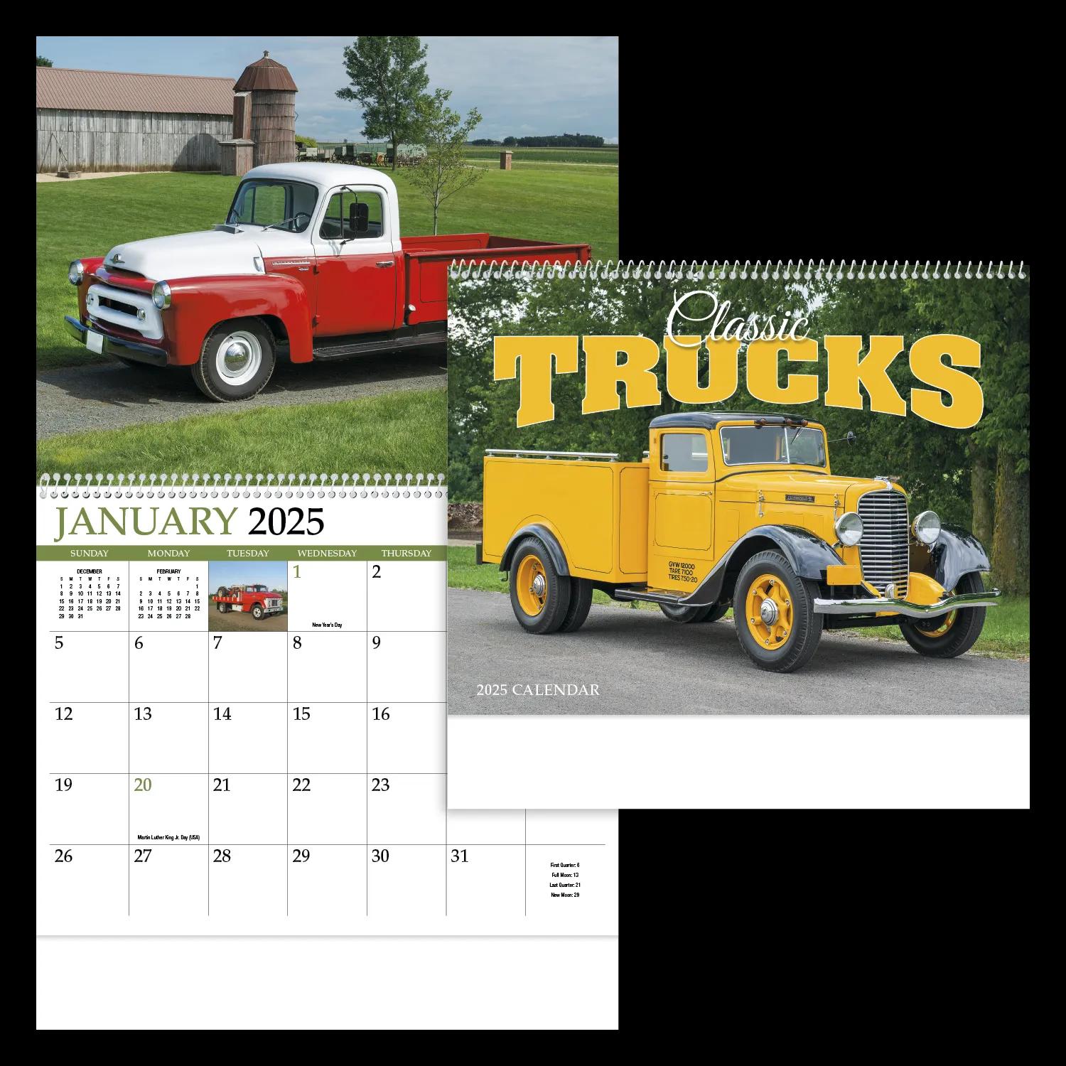 Classic Trucks Appointment Calendar - Spiral 13 of 62