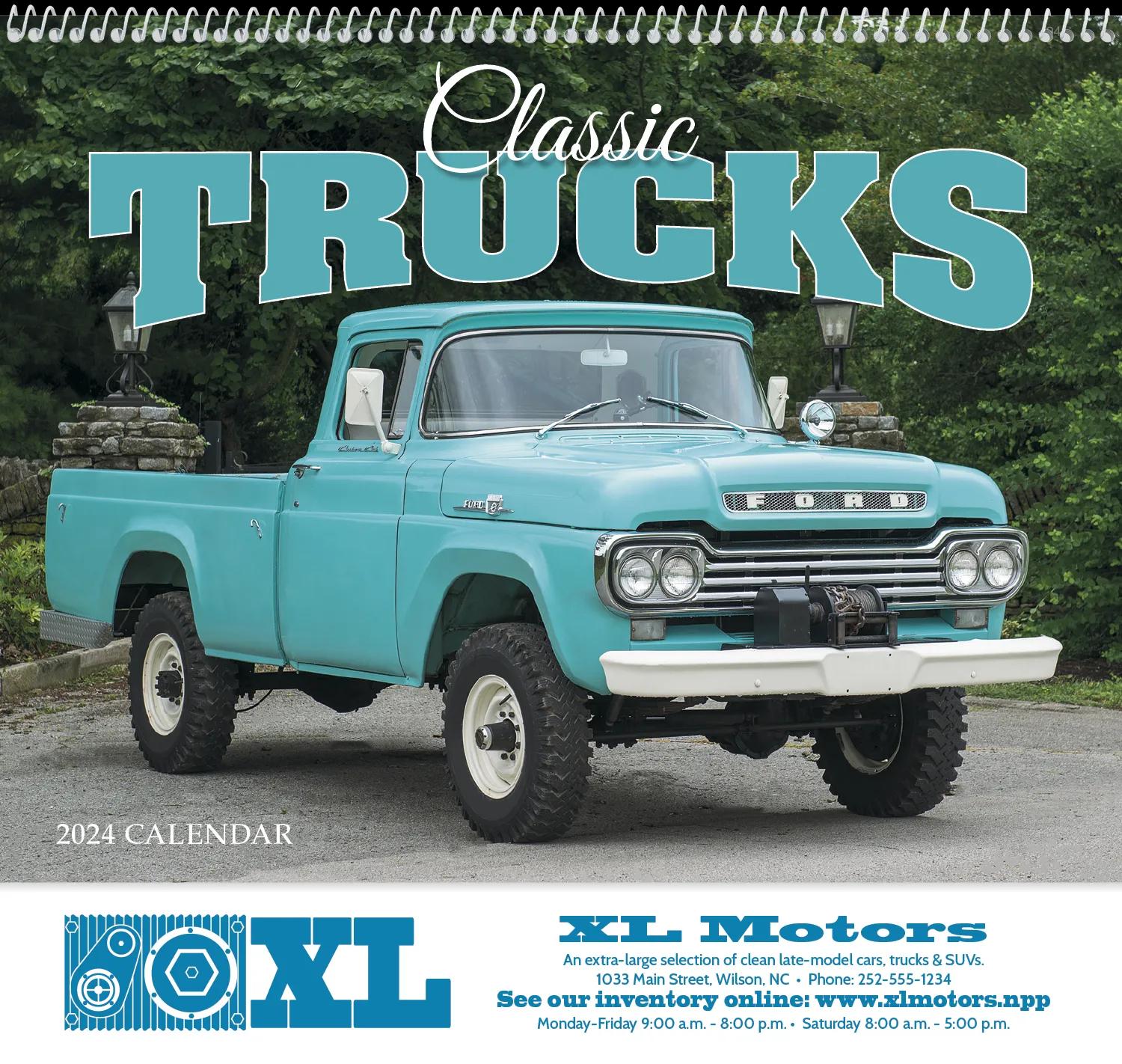 Classic Trucks Appointment Calendar - Spiral 40 of 62