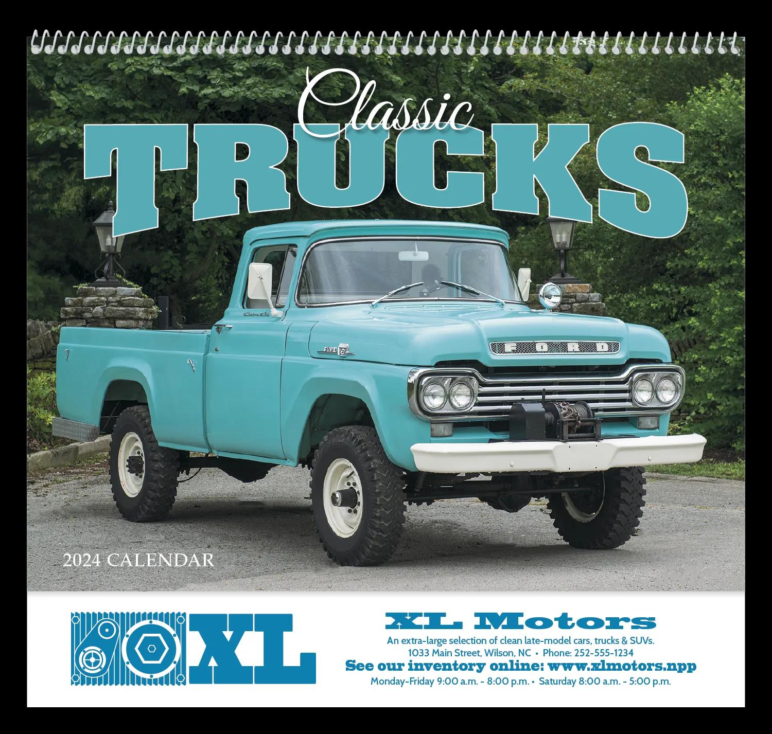 Classic Trucks Appointment Calendar - Spiral 18 of 62