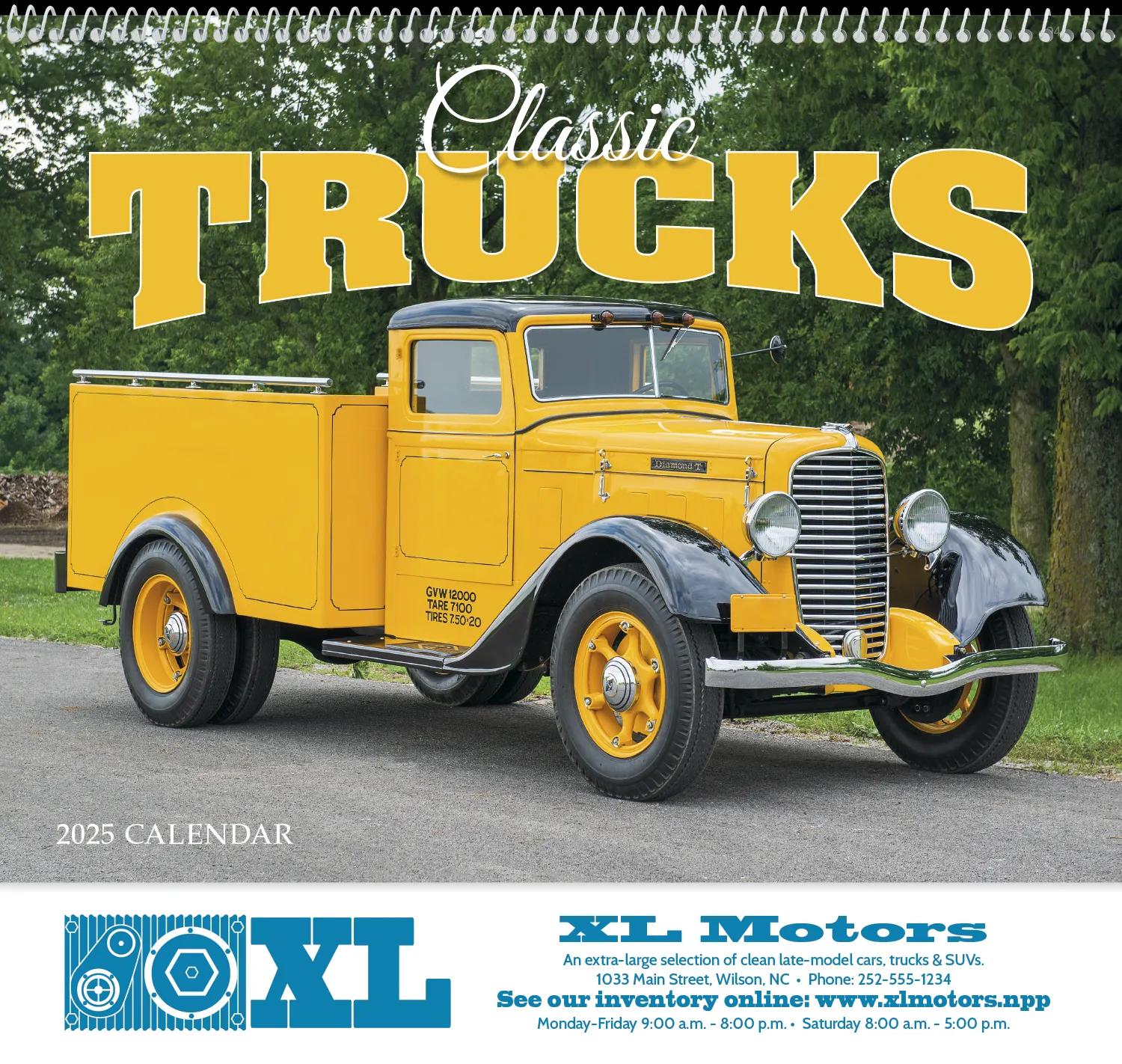 Classic Trucks Appointment Calendar - Spiral 19 of 62