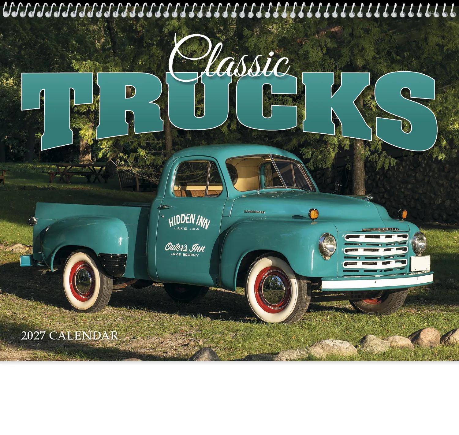 HotLine® Products Classic Trucks Appointment Calendar - Spiral 17 of 89