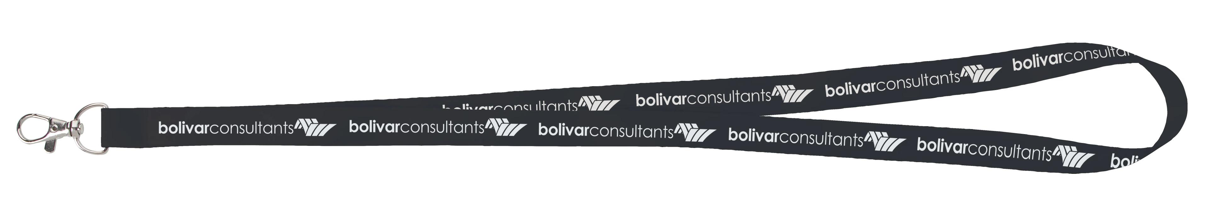 5/8" Satin Screen Print Lanyard 11 of 19