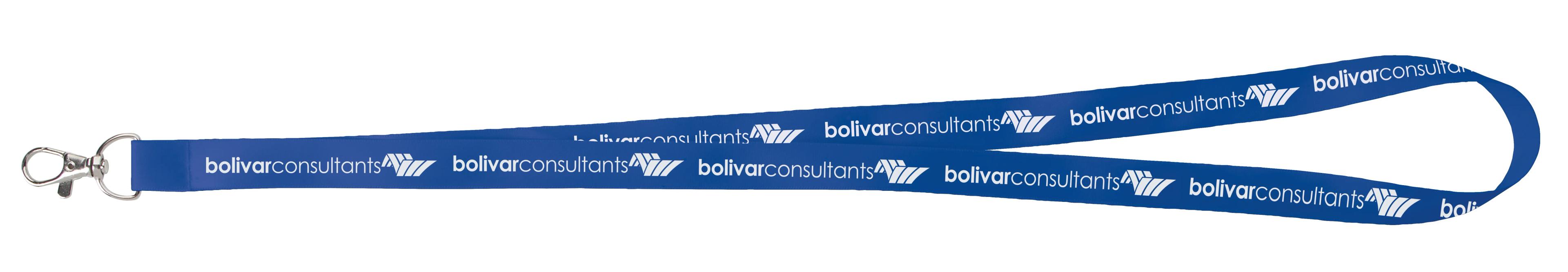 5/8" Satin Screen Print Lanyard 12 of 19