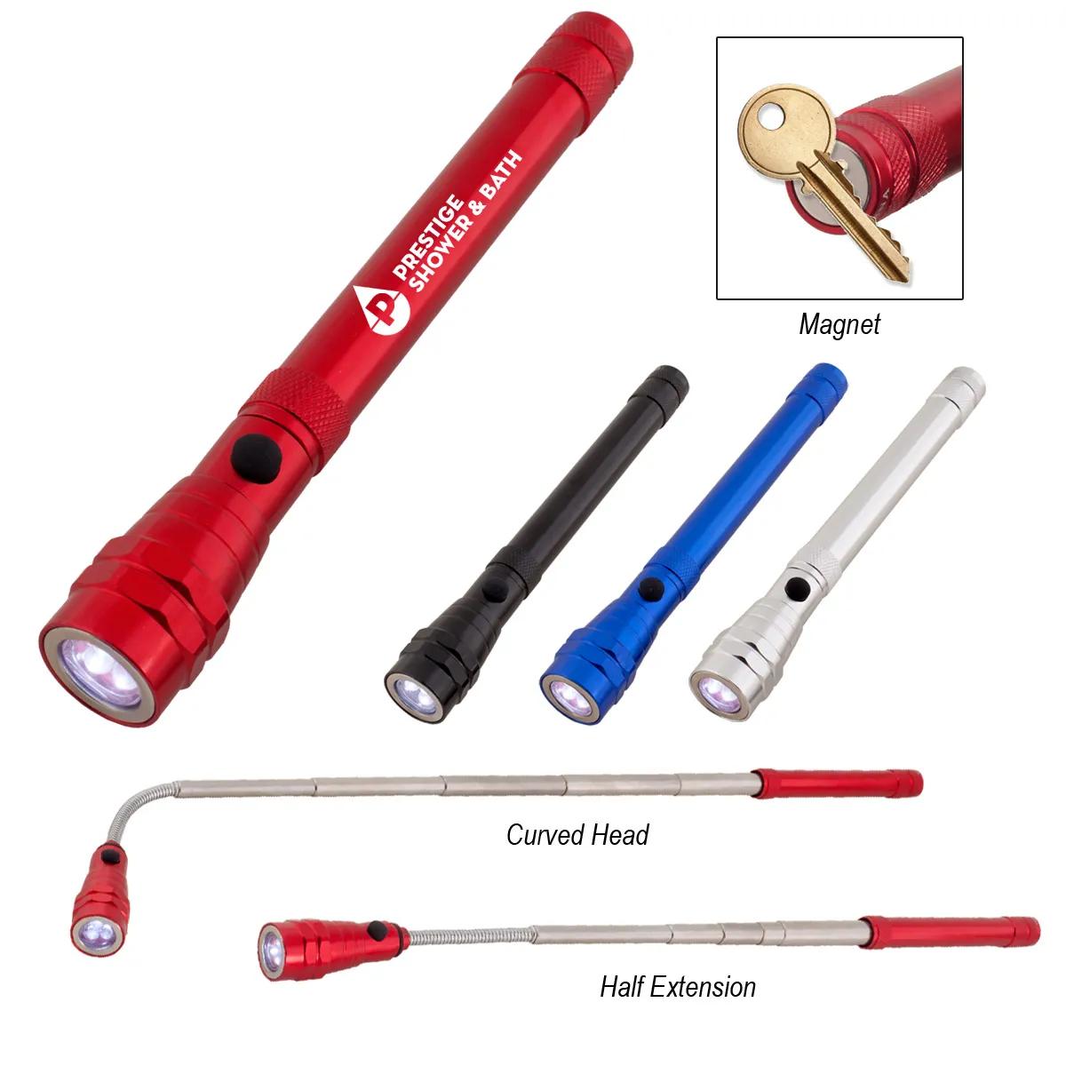 Telescopic Aluminum Flashlight With Magnet 4 of 4