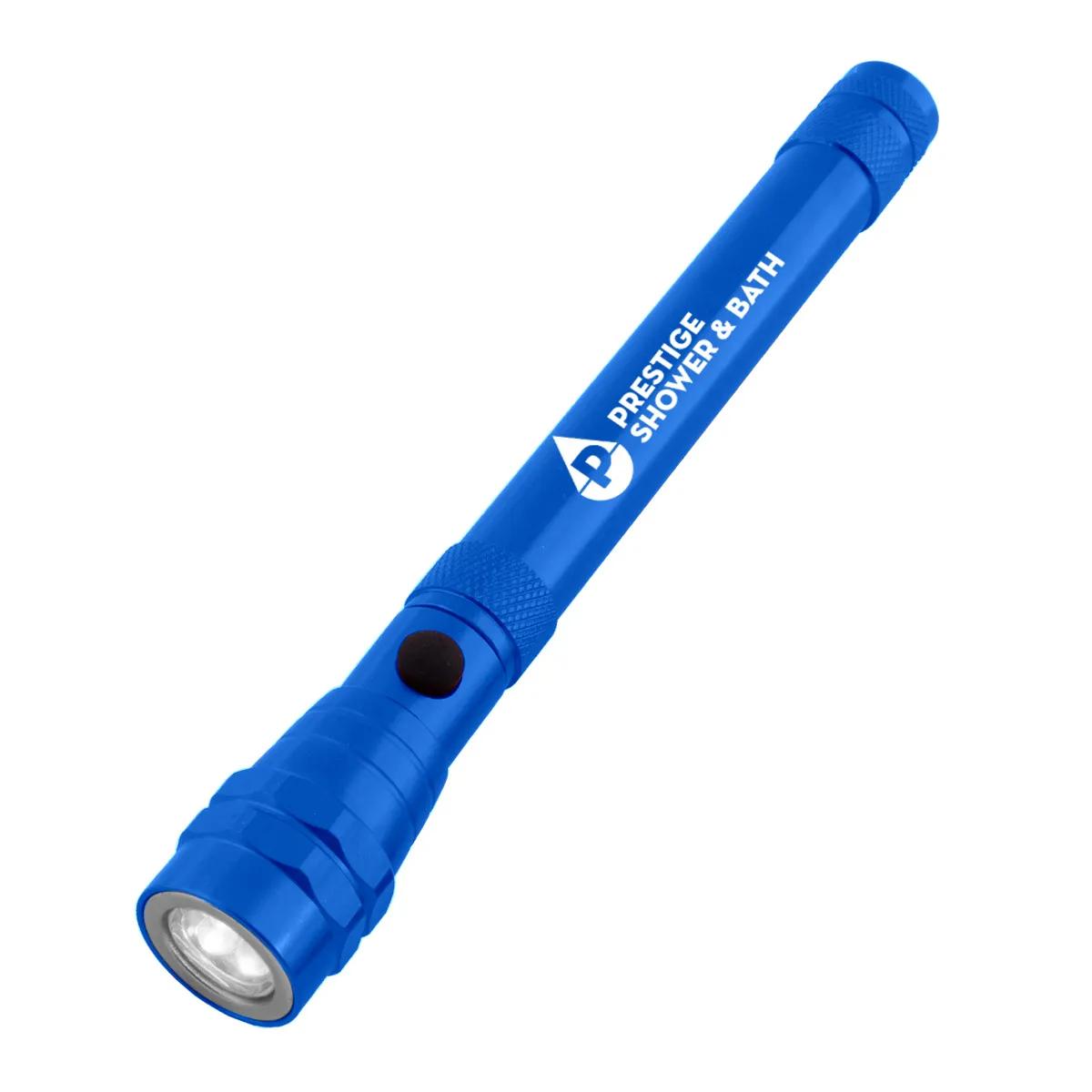 Telescopic Aluminum Flashlight With Magnet 1 of 4