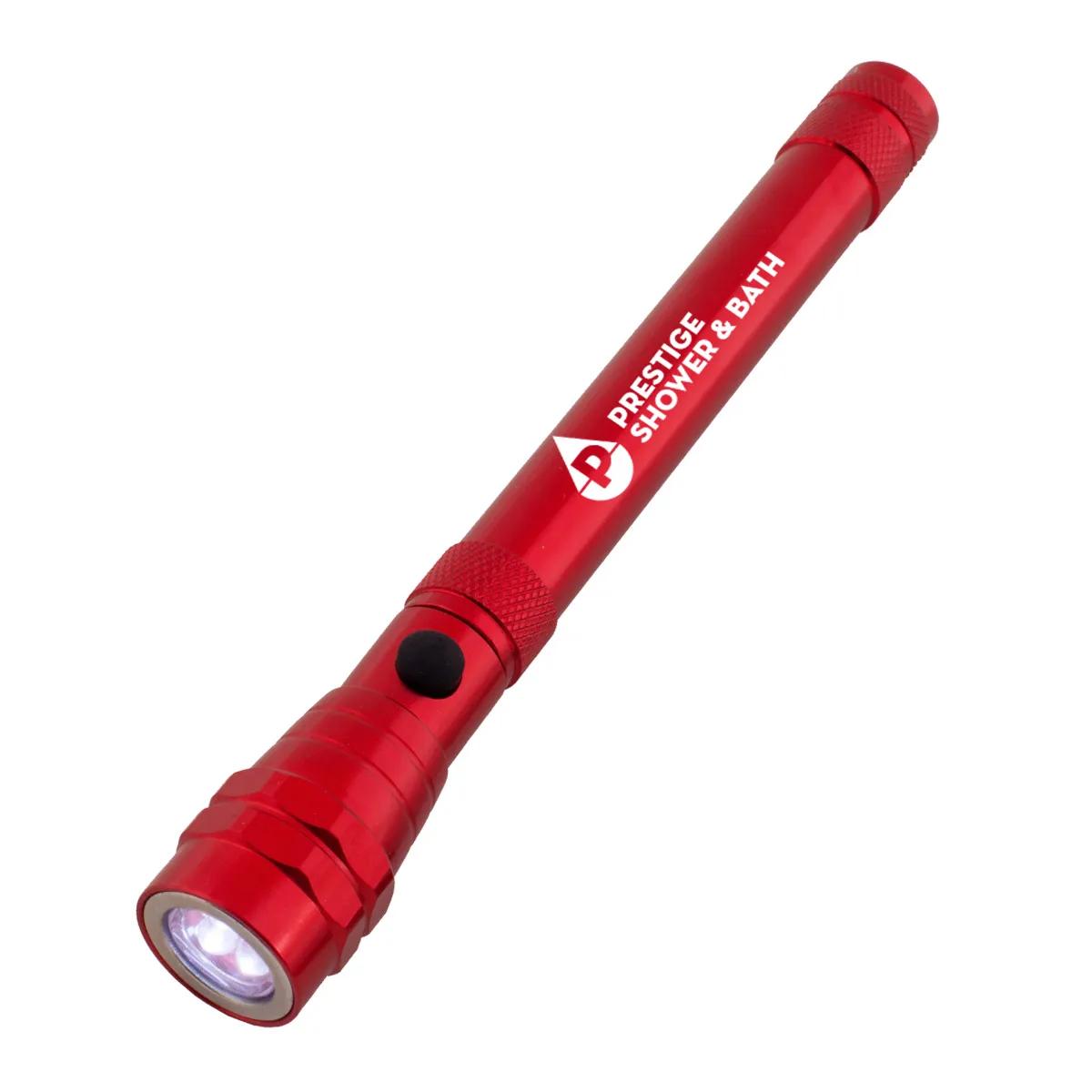 Telescopic Aluminum Flashlight With Magnet 2 of 4