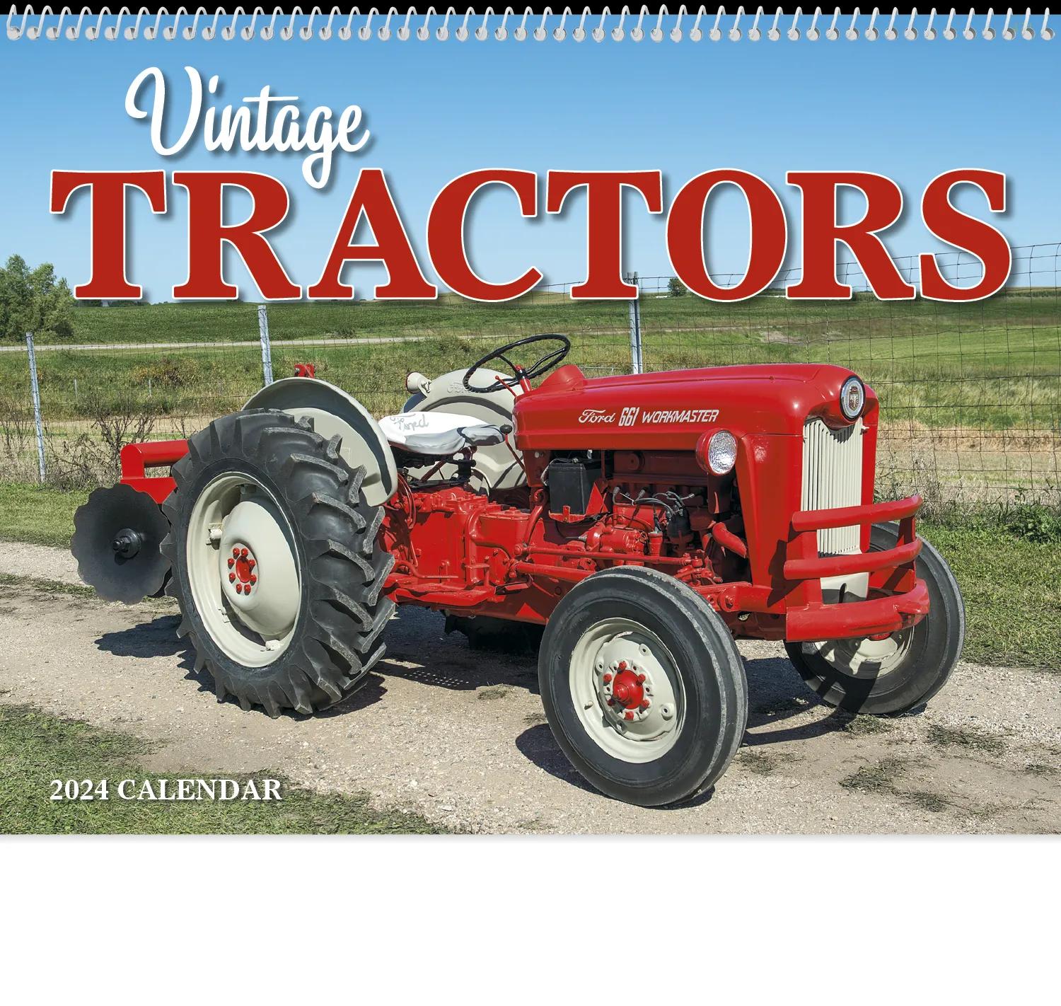 Vintage Tractors Appointment Calendar - Spiral 40 of 62