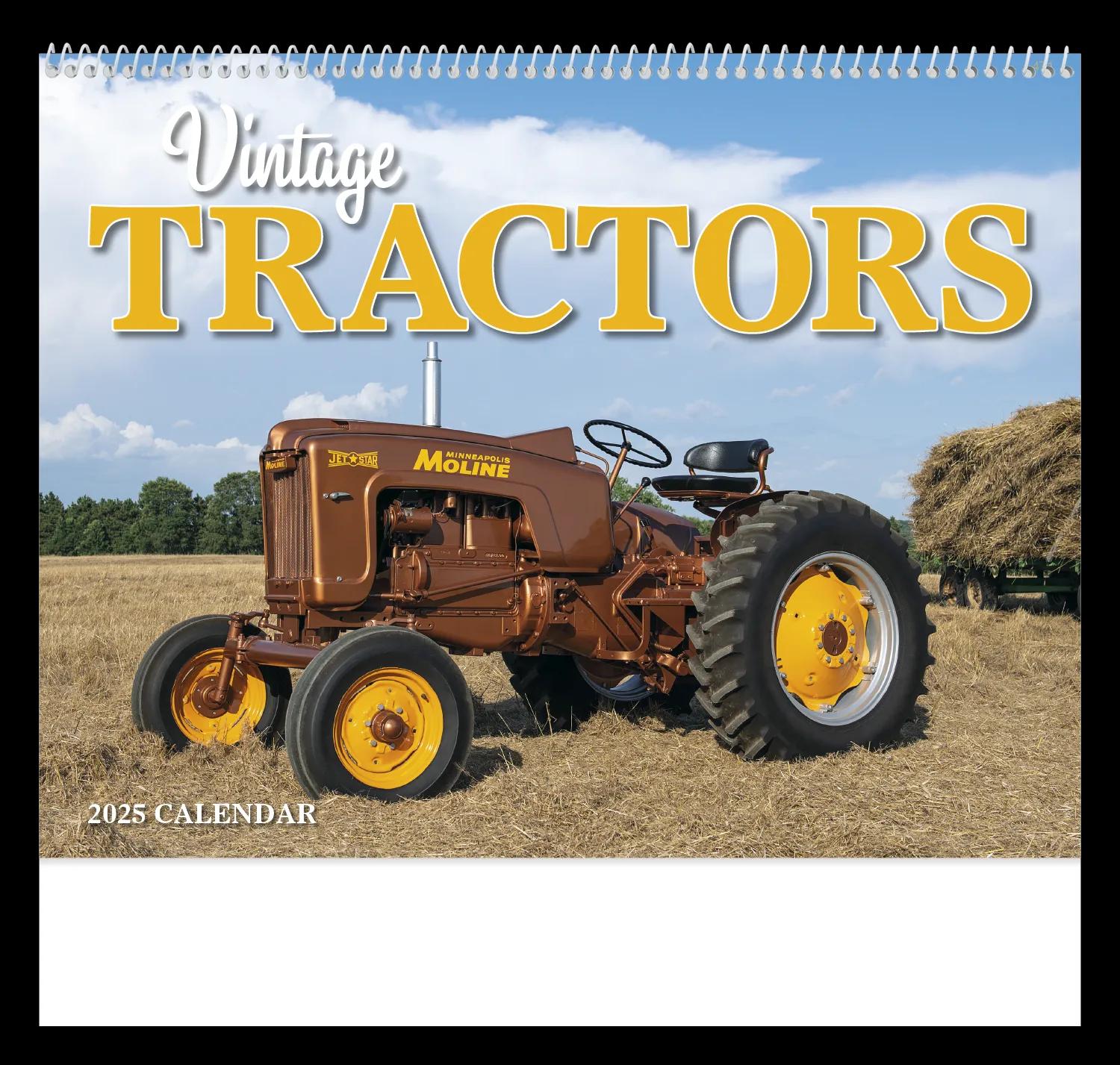 Vintage Tractors Appointment Calendar - Spiral 18 of 62