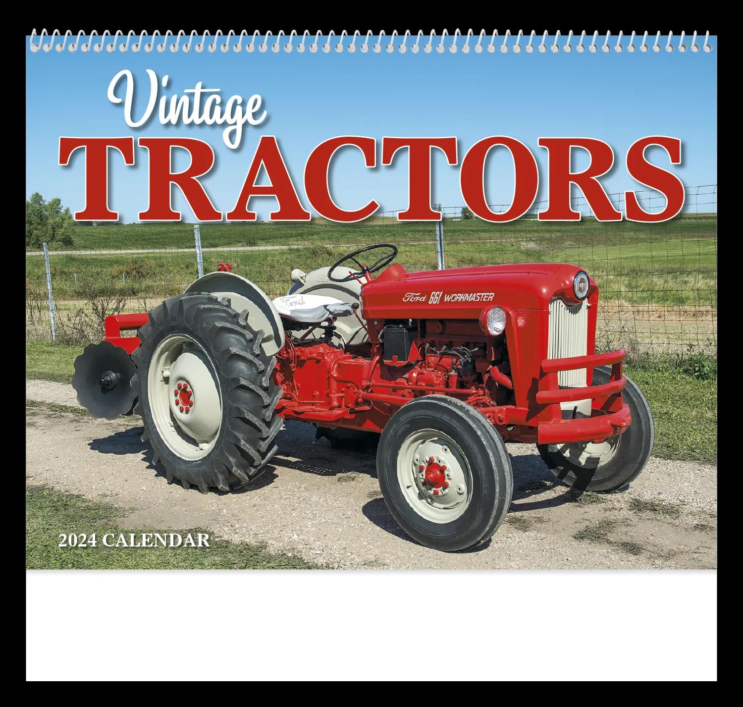 Vintage Tractors Appointment Calendar - Spiral 2 of 62