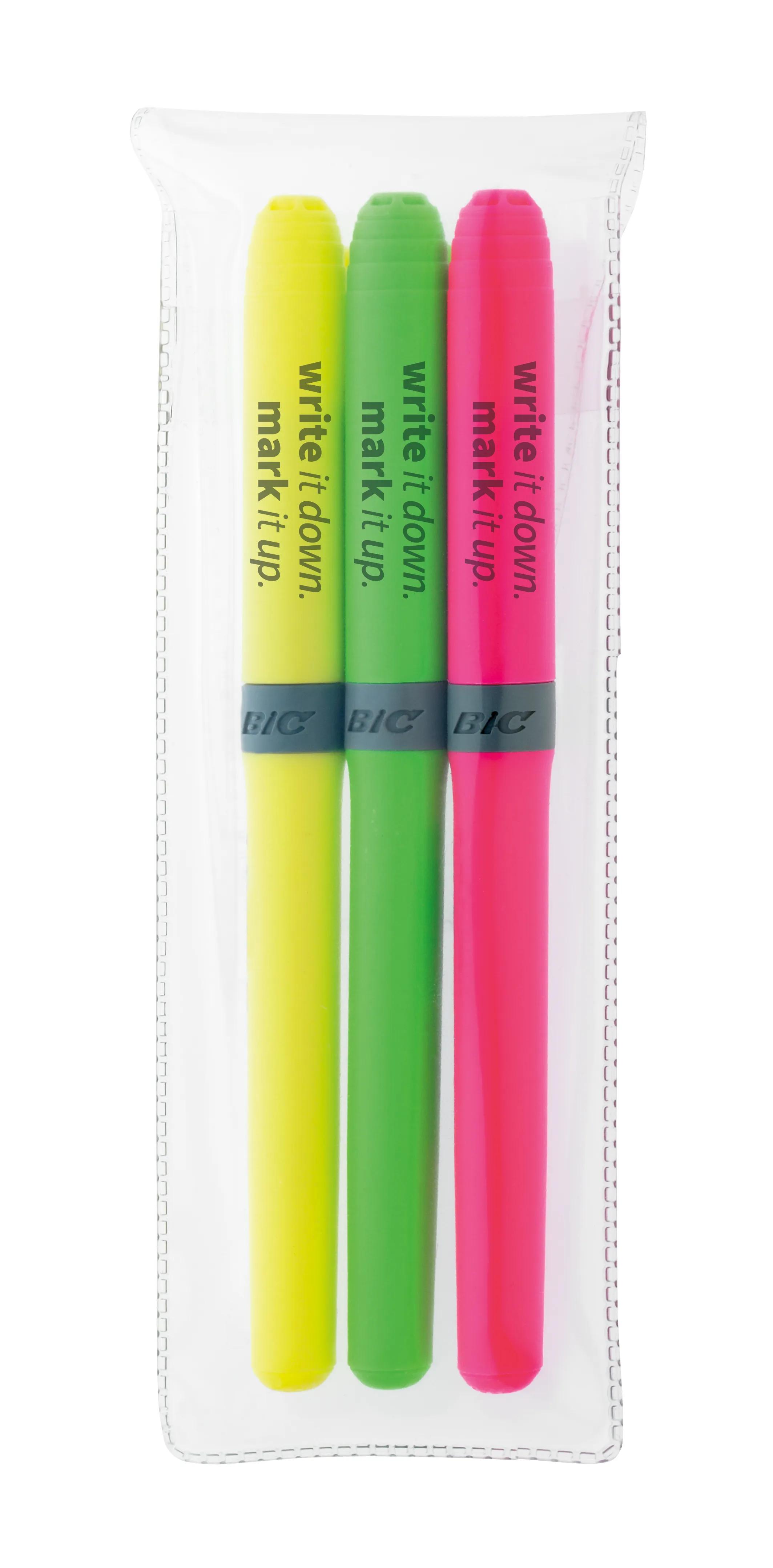 BIC® Brite Liner Grip™ 3-Pack 24 of 25