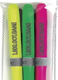 BIC® Brite Liner Grip™ 3-Pack 25 of 25