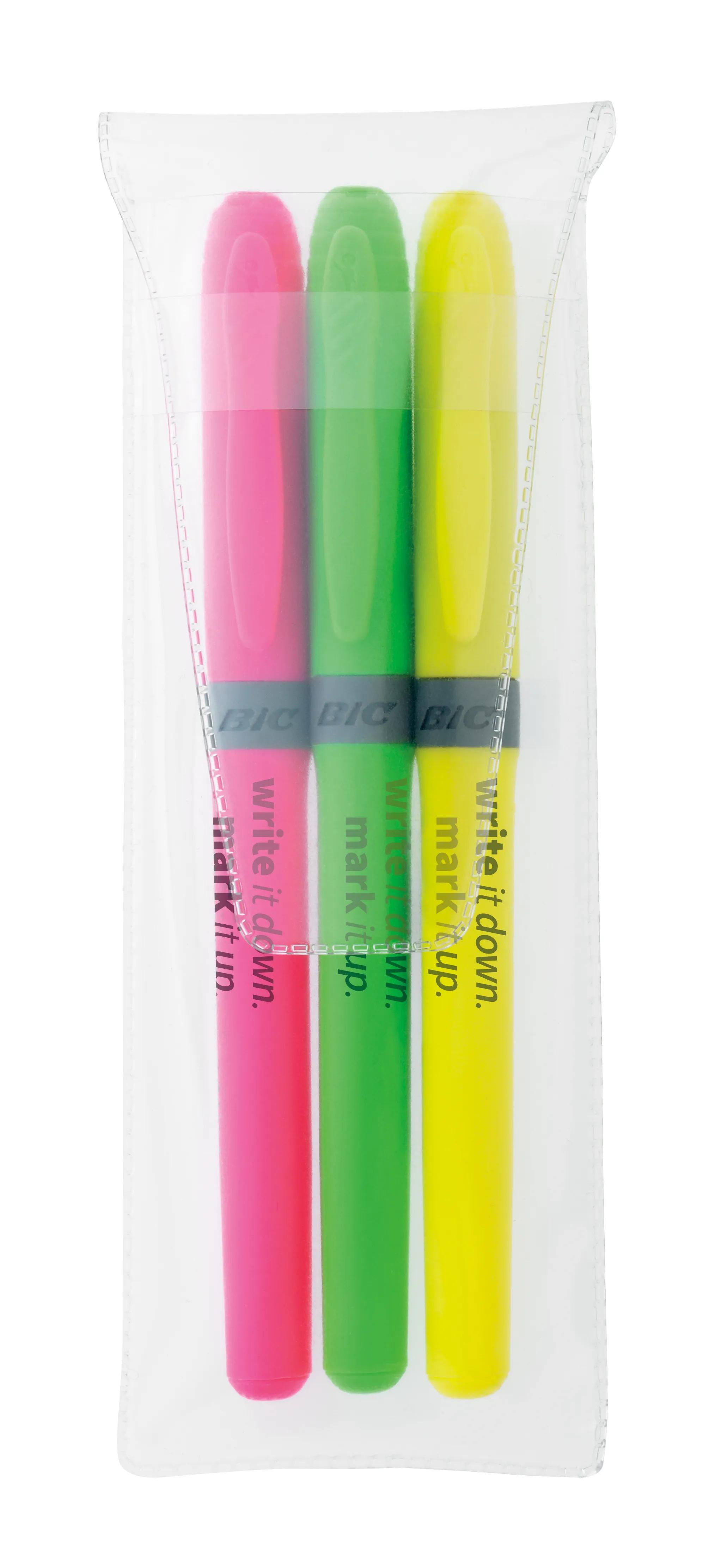 BIC® Brite Liner Grip™ 3-Pack 20 of 25