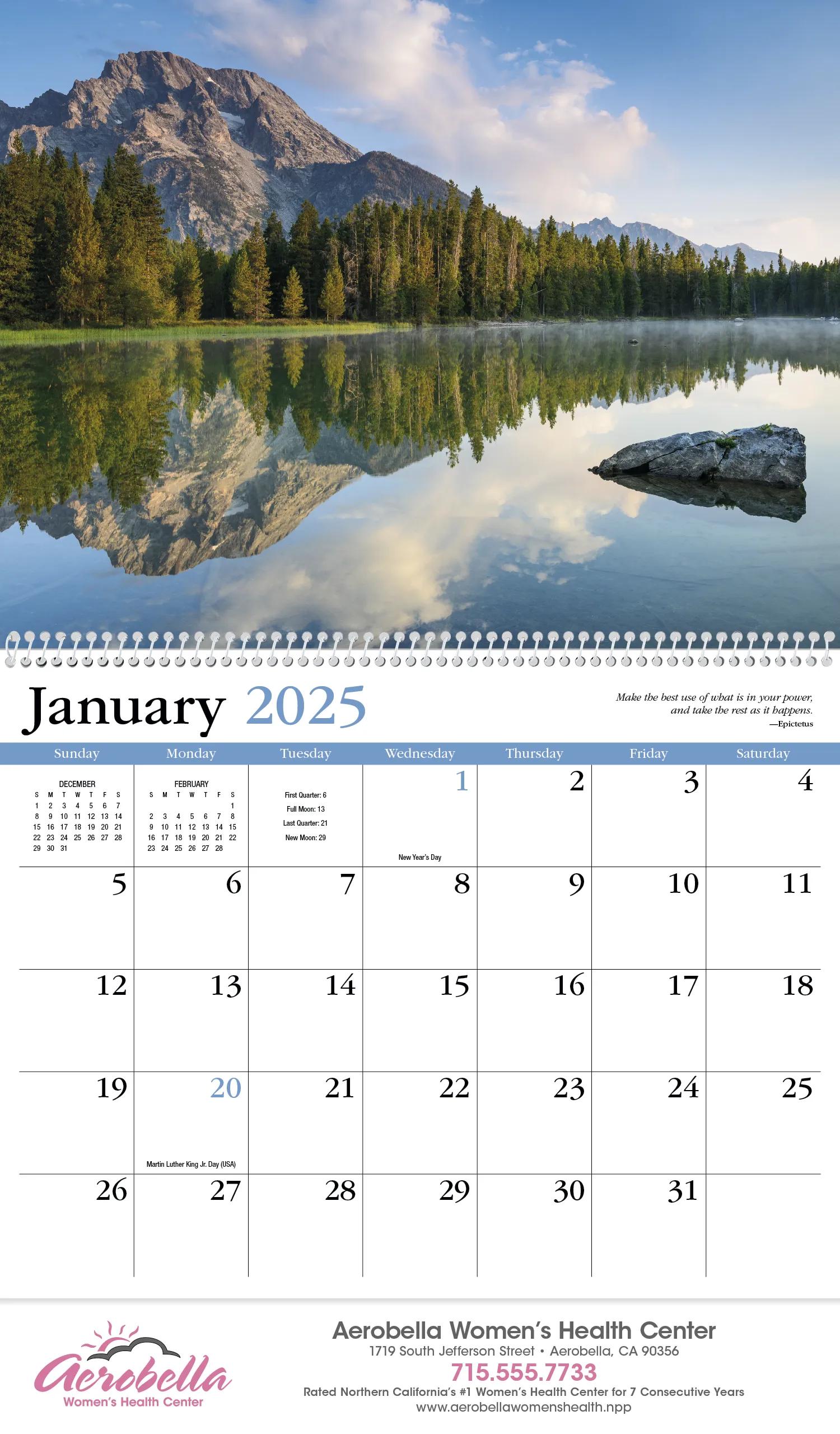 Contemplations Appointment Calendar - Spiral 43 of 62