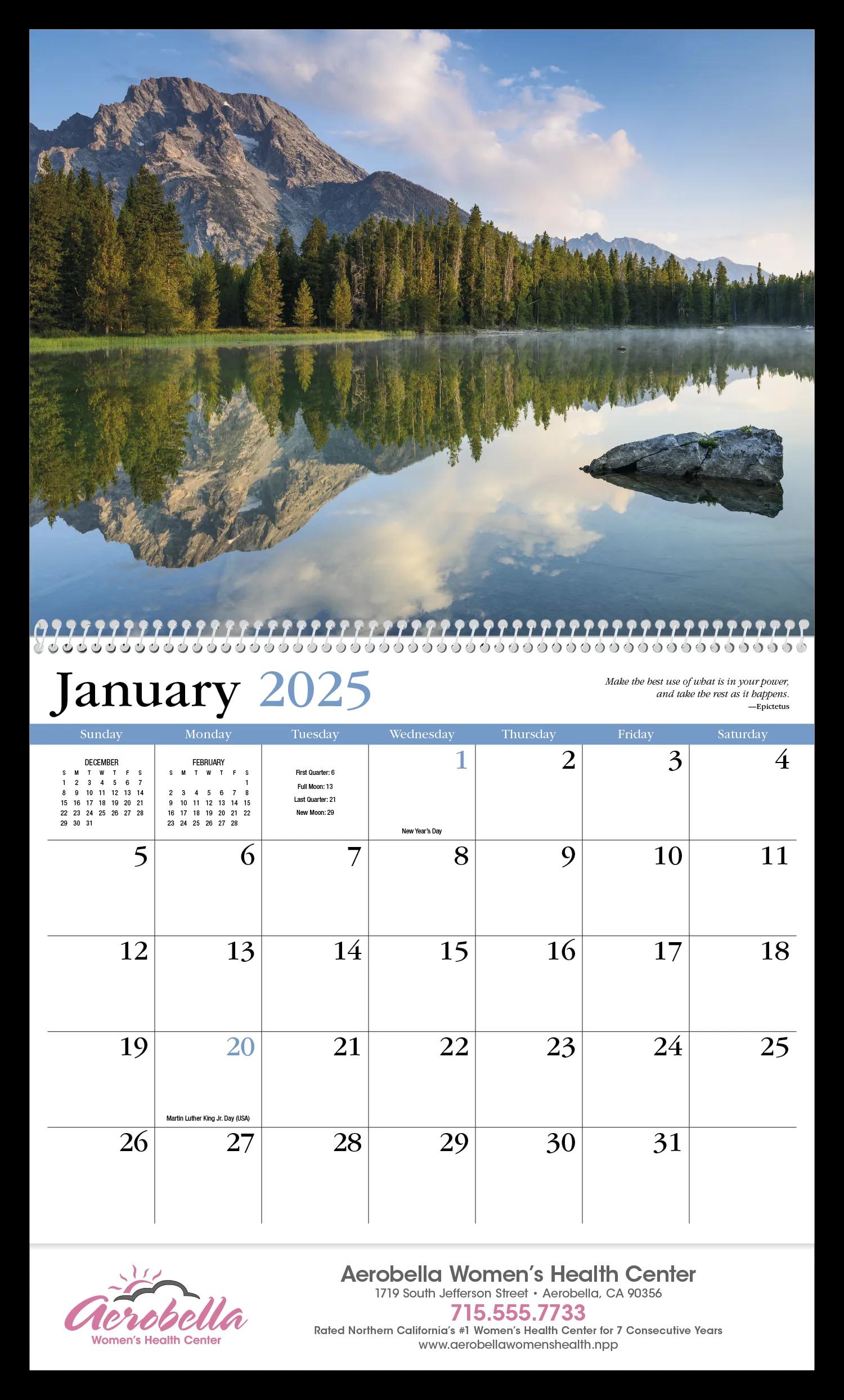 Contemplations Appointment Calendar - Spiral 2 of 62