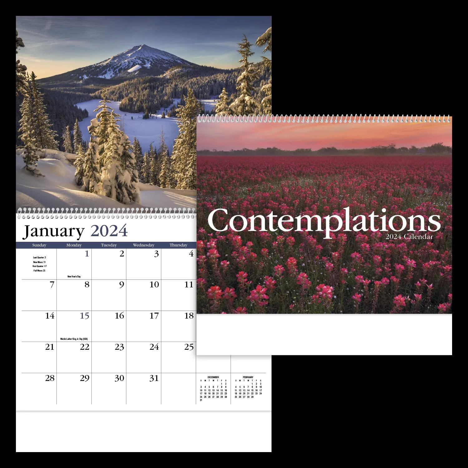 Contemplations Appointment Calendar - Spiral 6 of 62