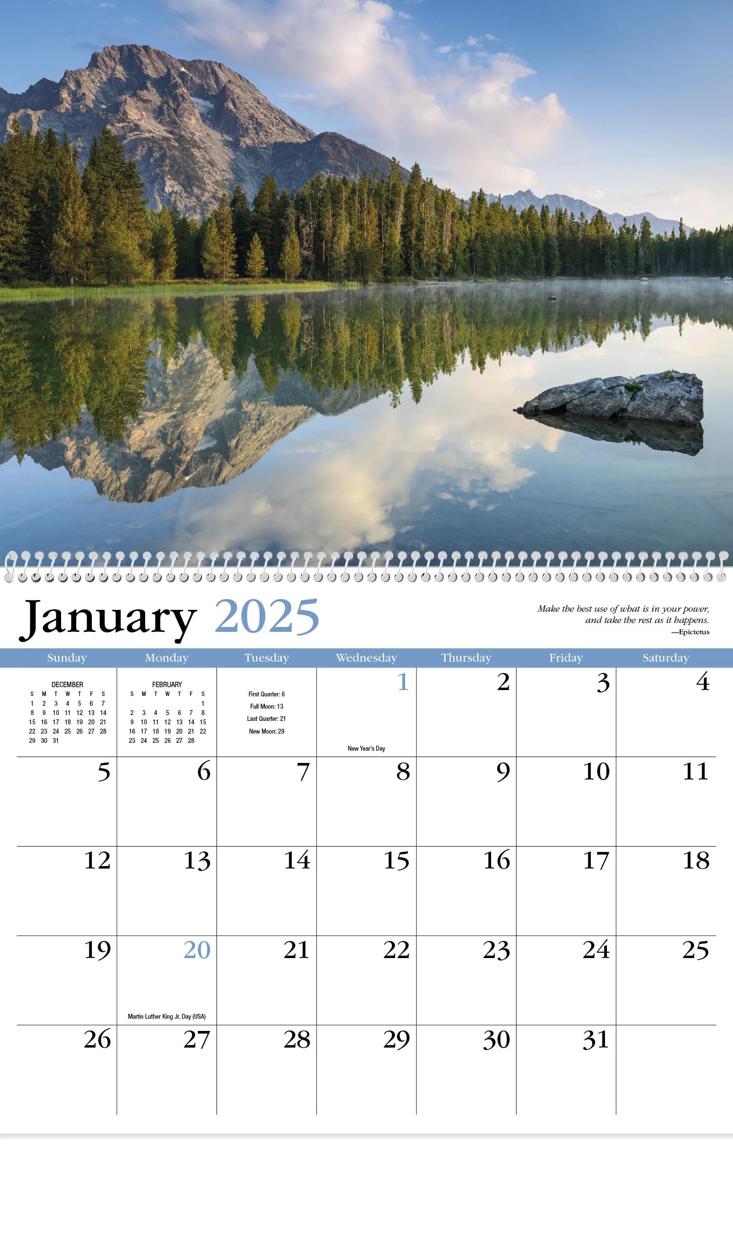 Contemplations Appointment Calendar - Spiral 14 of 62