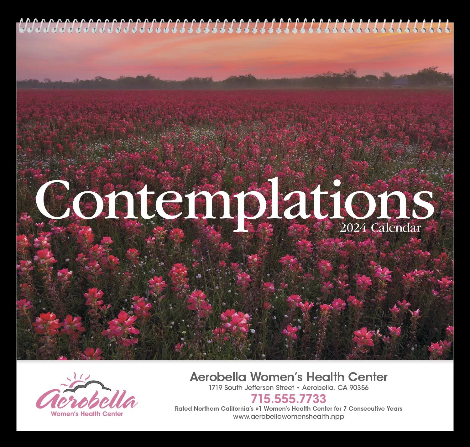 Contemplations Appointment Calendar - Spiral 60 of 62