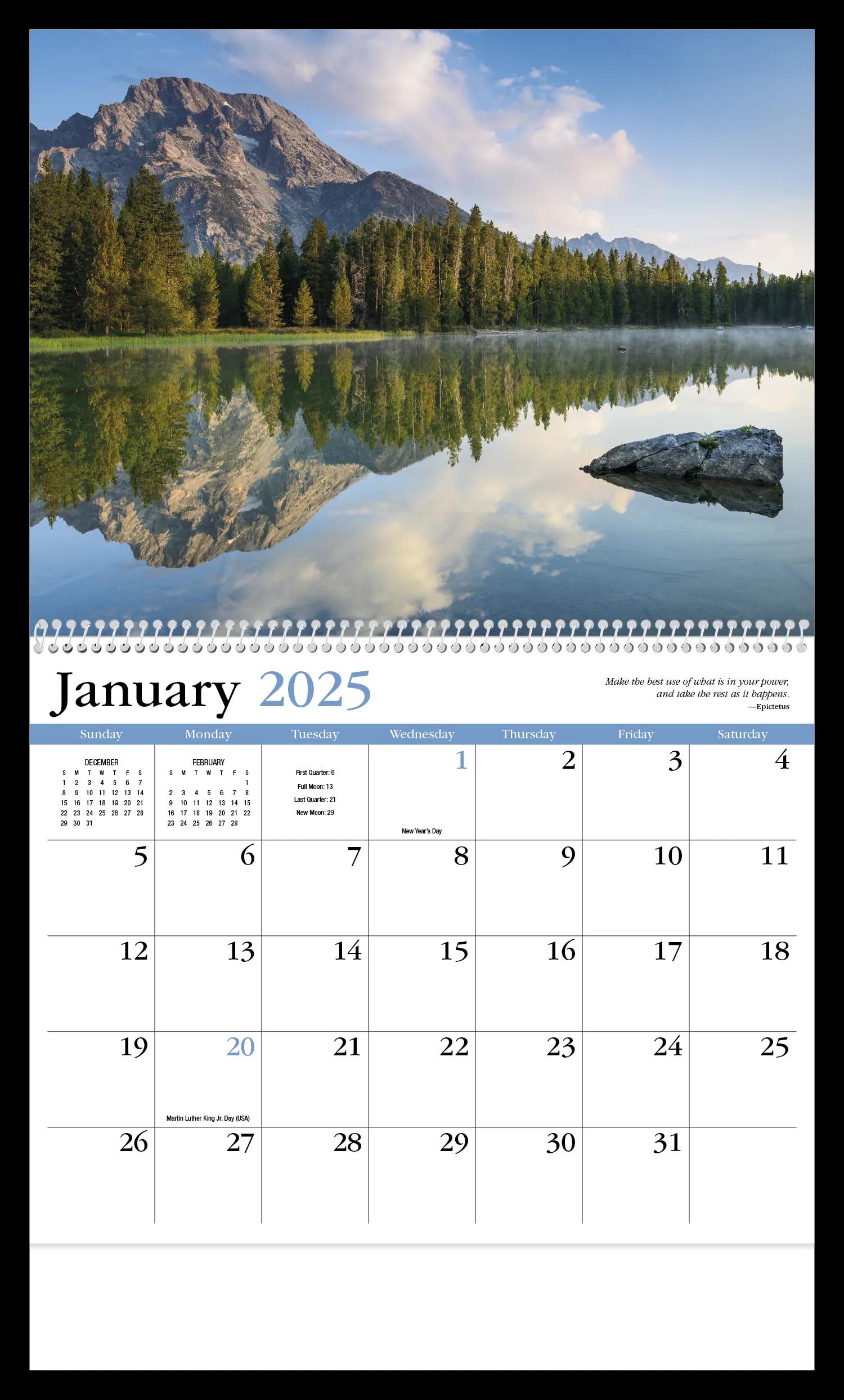 Contemplations Appointment Calendar - Spiral 45 of 62