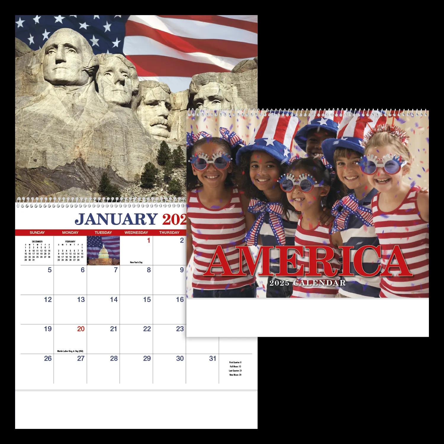 America Appointment Calendar - Spiral 11 of 62