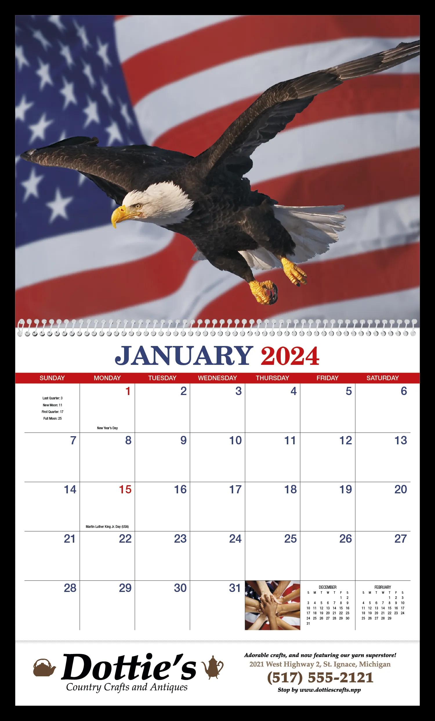 America Appointment Calendar - Spiral 53 of 62