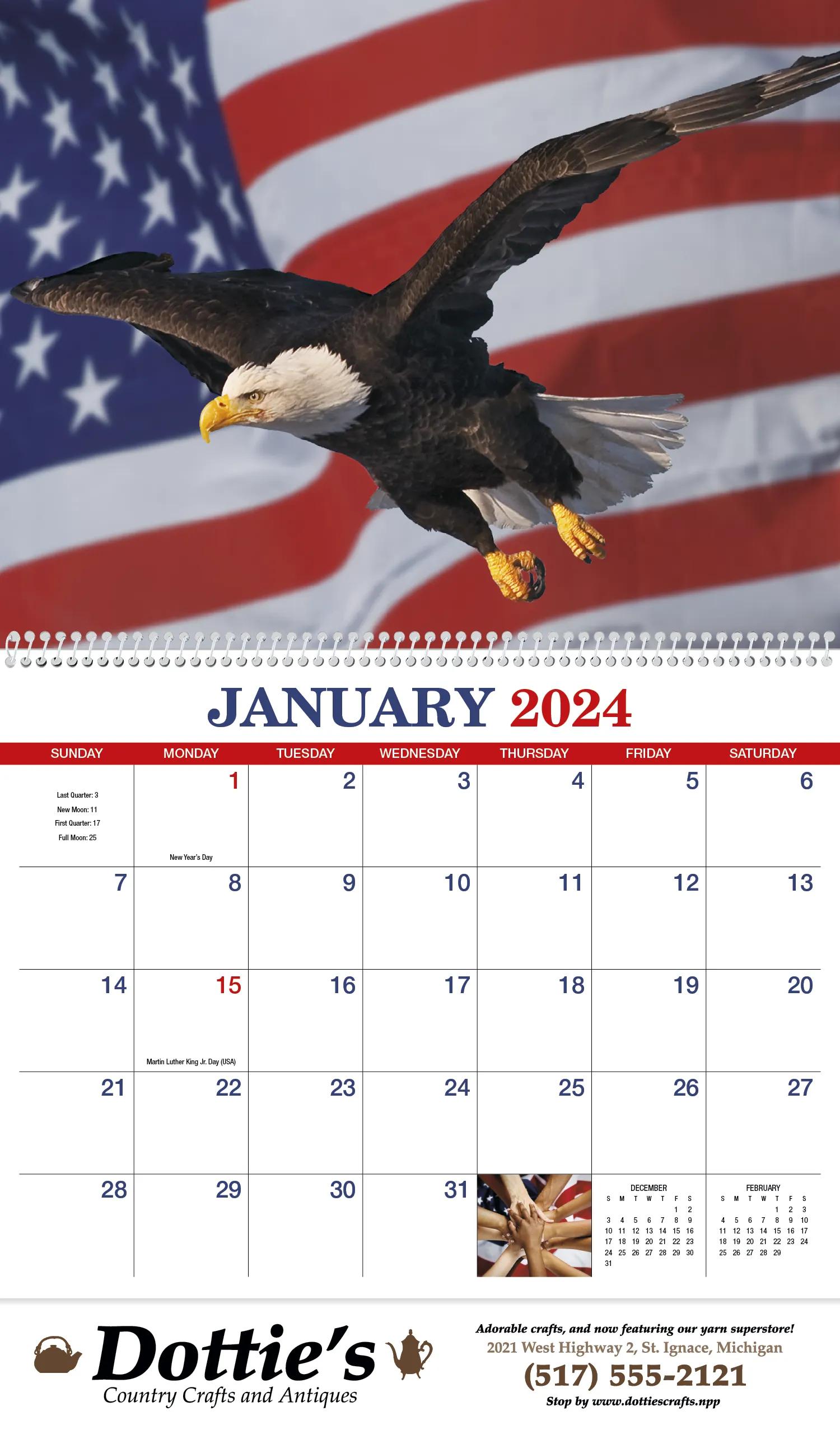 America Appointment Calendar - Spiral 35 of 62