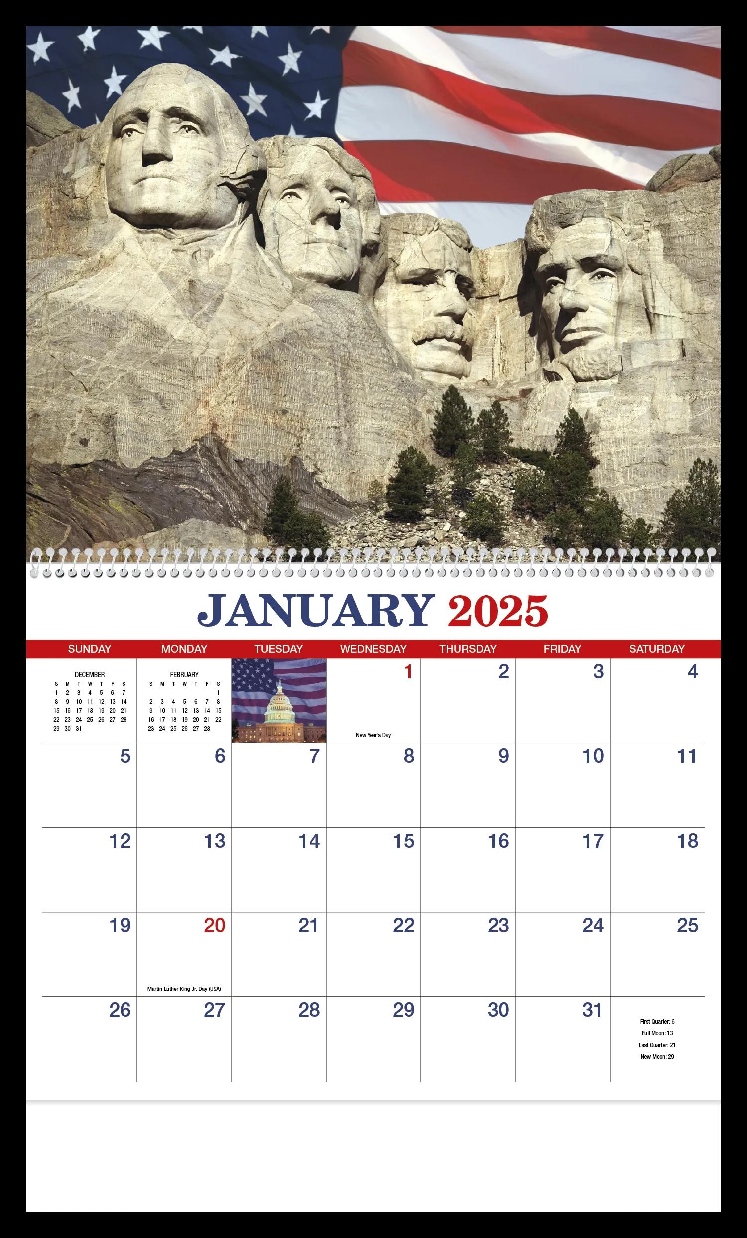 America Appointment Calendar - Spiral 15 of 62