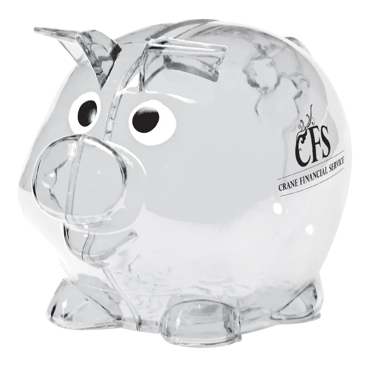 Mini Plastic Piggy Bank 3 of 6