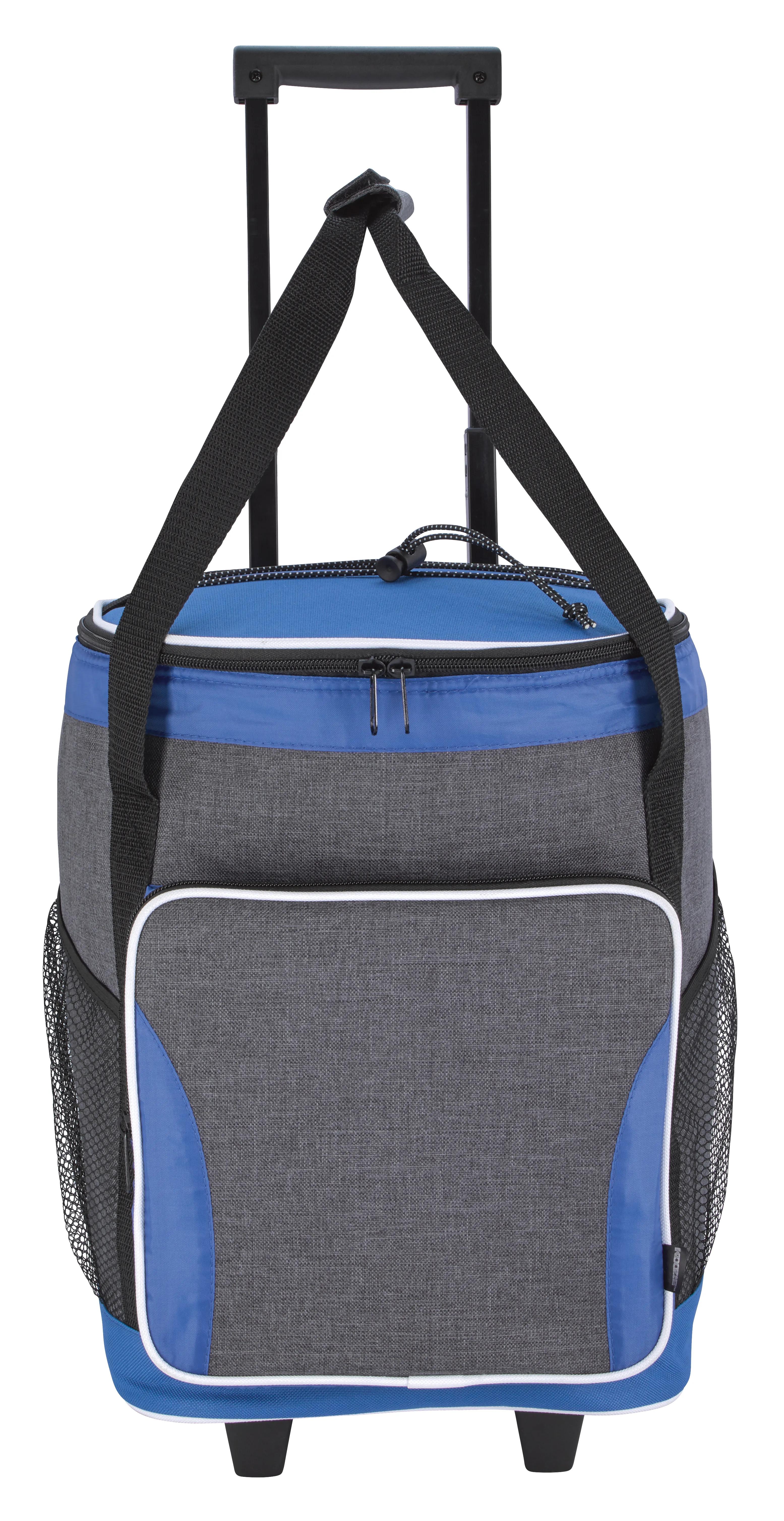 Koozie® Two-Tone Tailgate Rolling Cooler 4 of 12