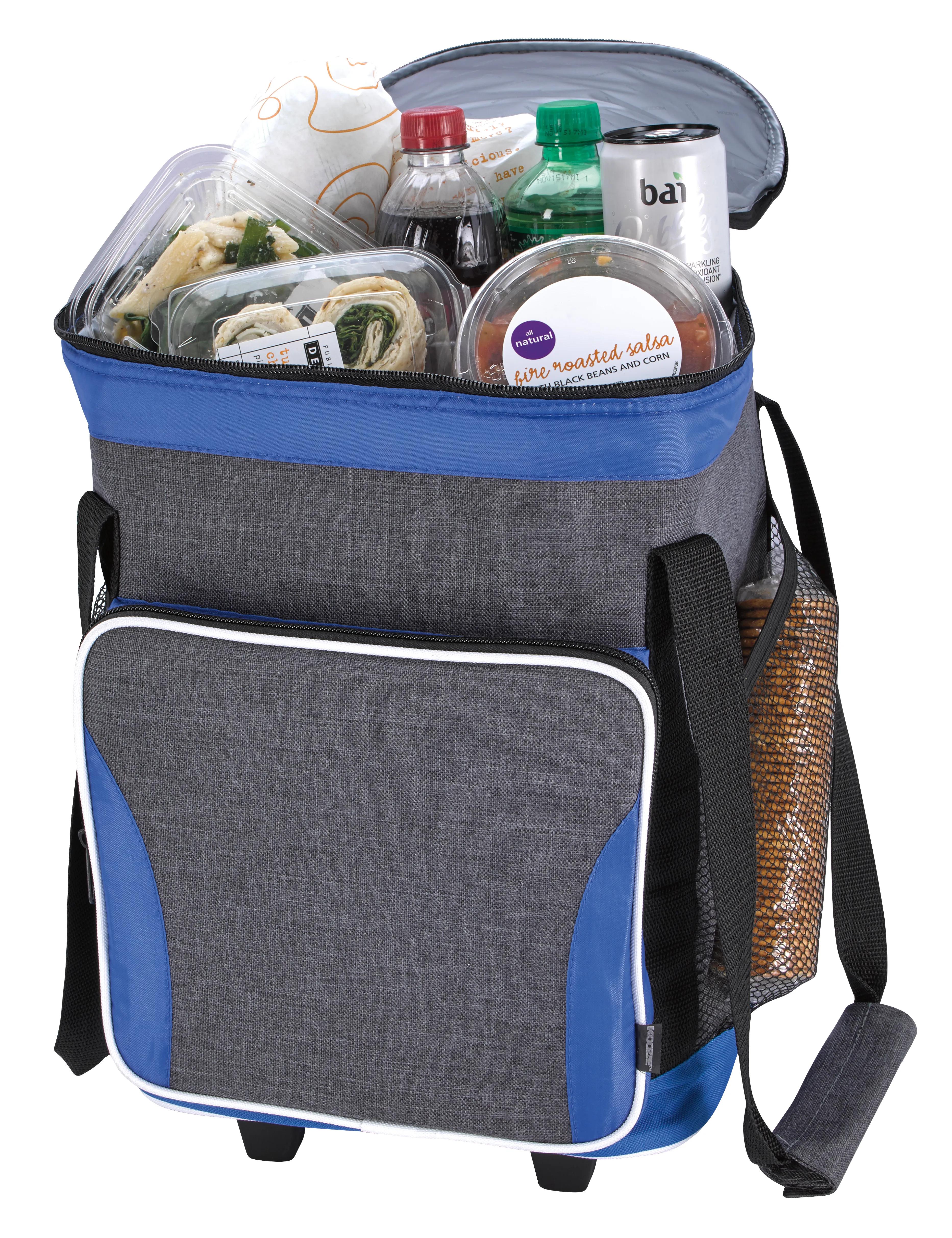 Koozie® Two-Tone Tailgate Rolling Cooler 6 of 12