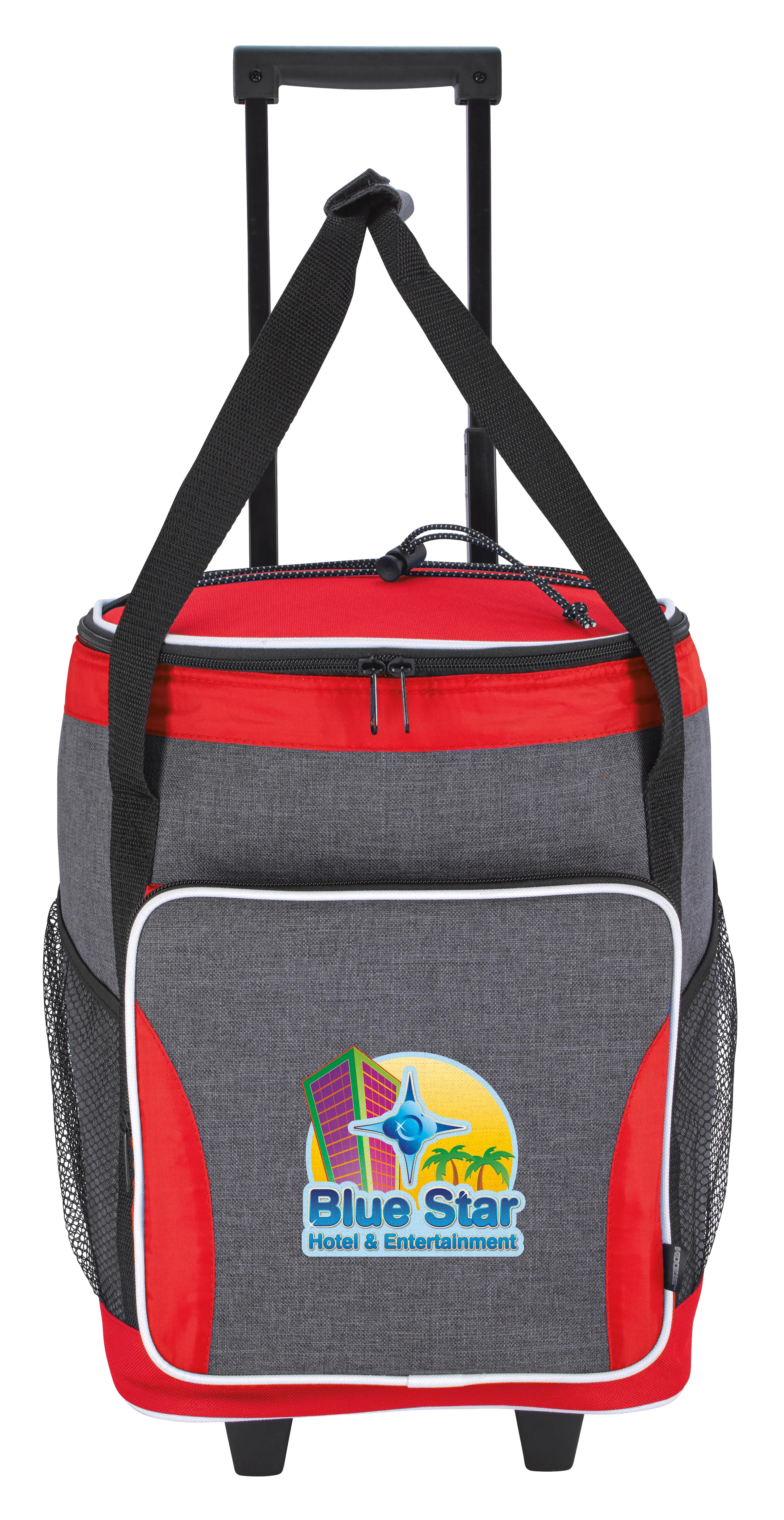 Koozie® Two-Tone Tailgate Rolling Cooler 7 of 12