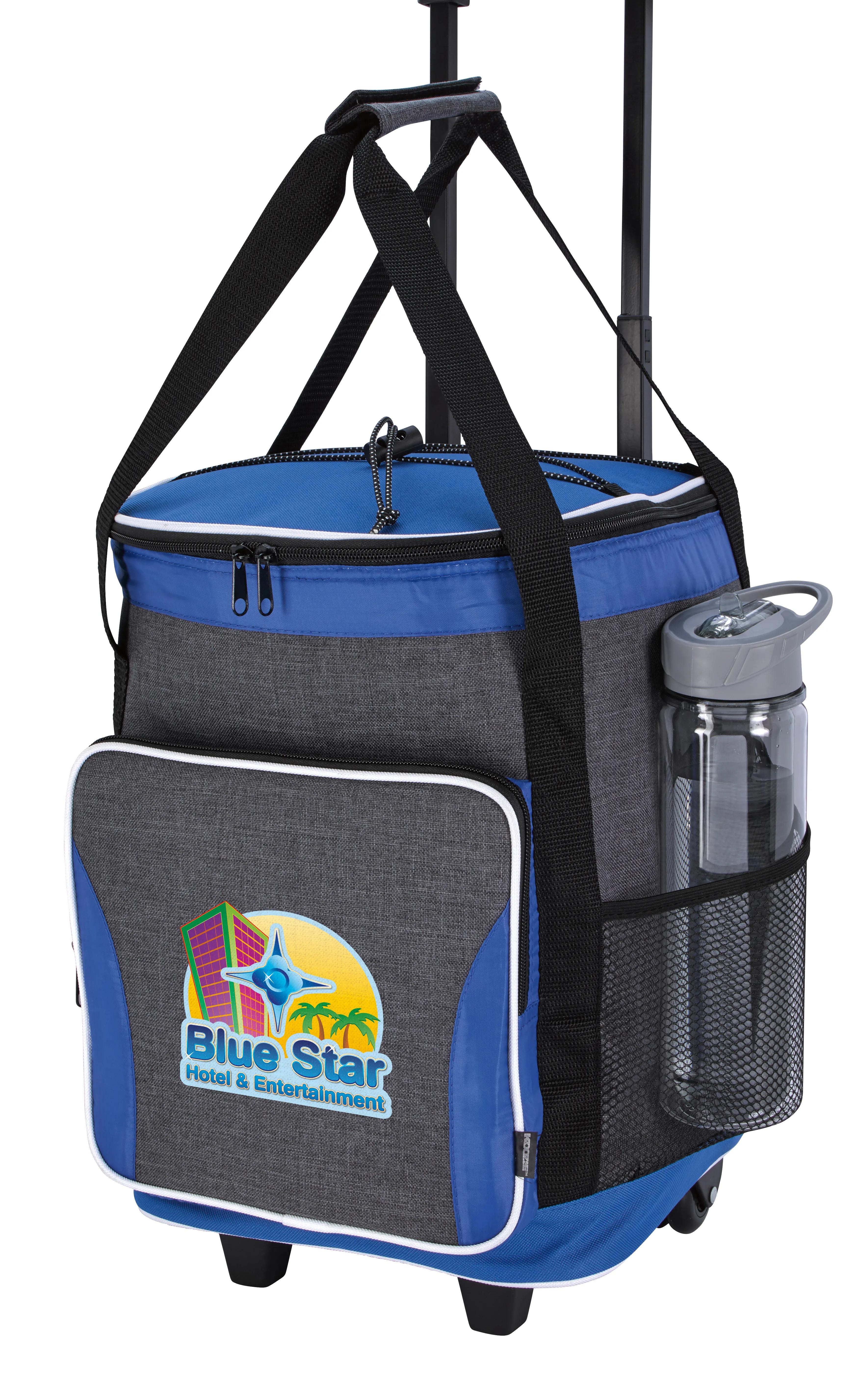 Koozie® Two-Tone Tailgate Rolling Cooler 9 of 12