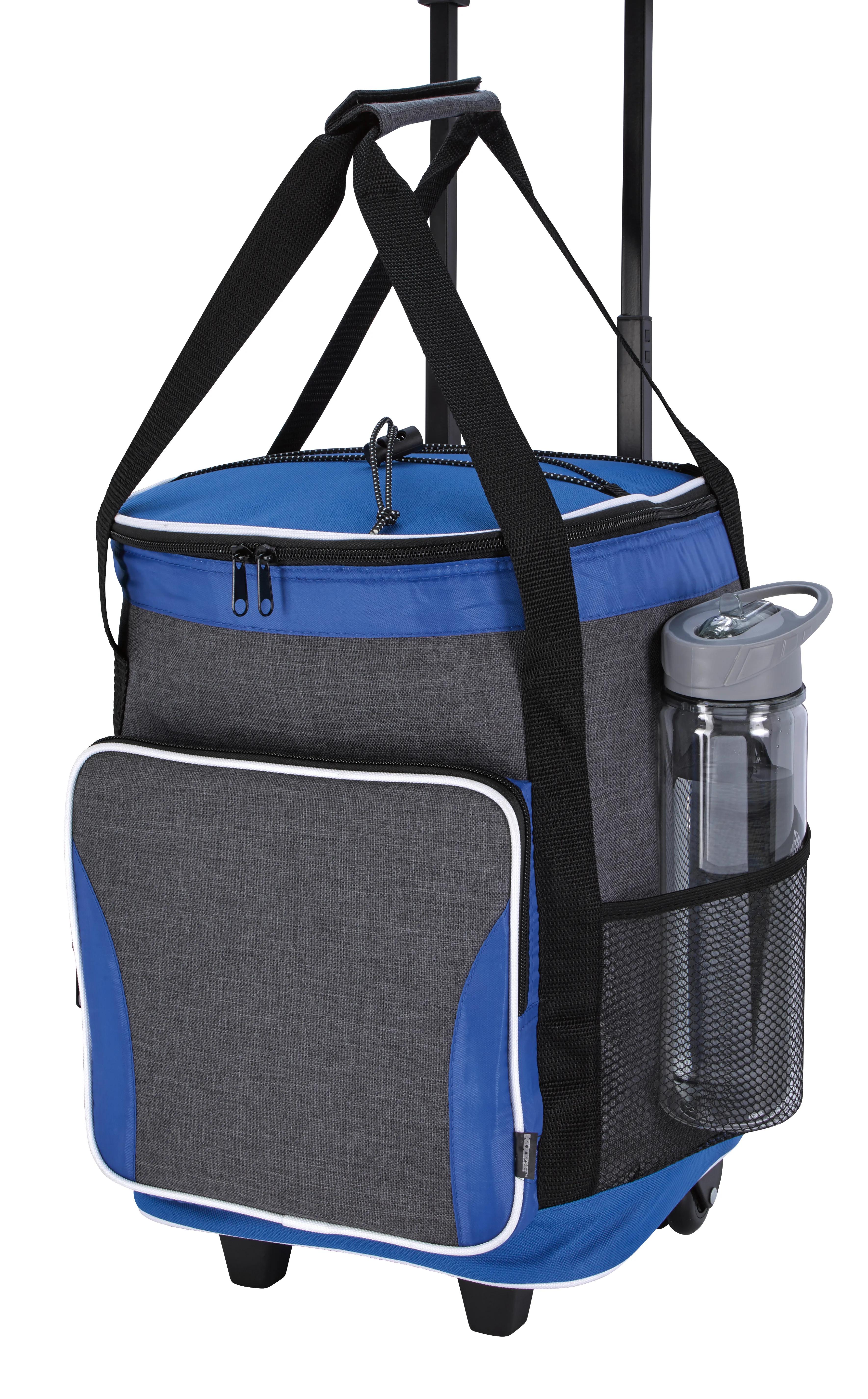 Koozie® Two-Tone Tailgate Rolling Cooler 4 of 12