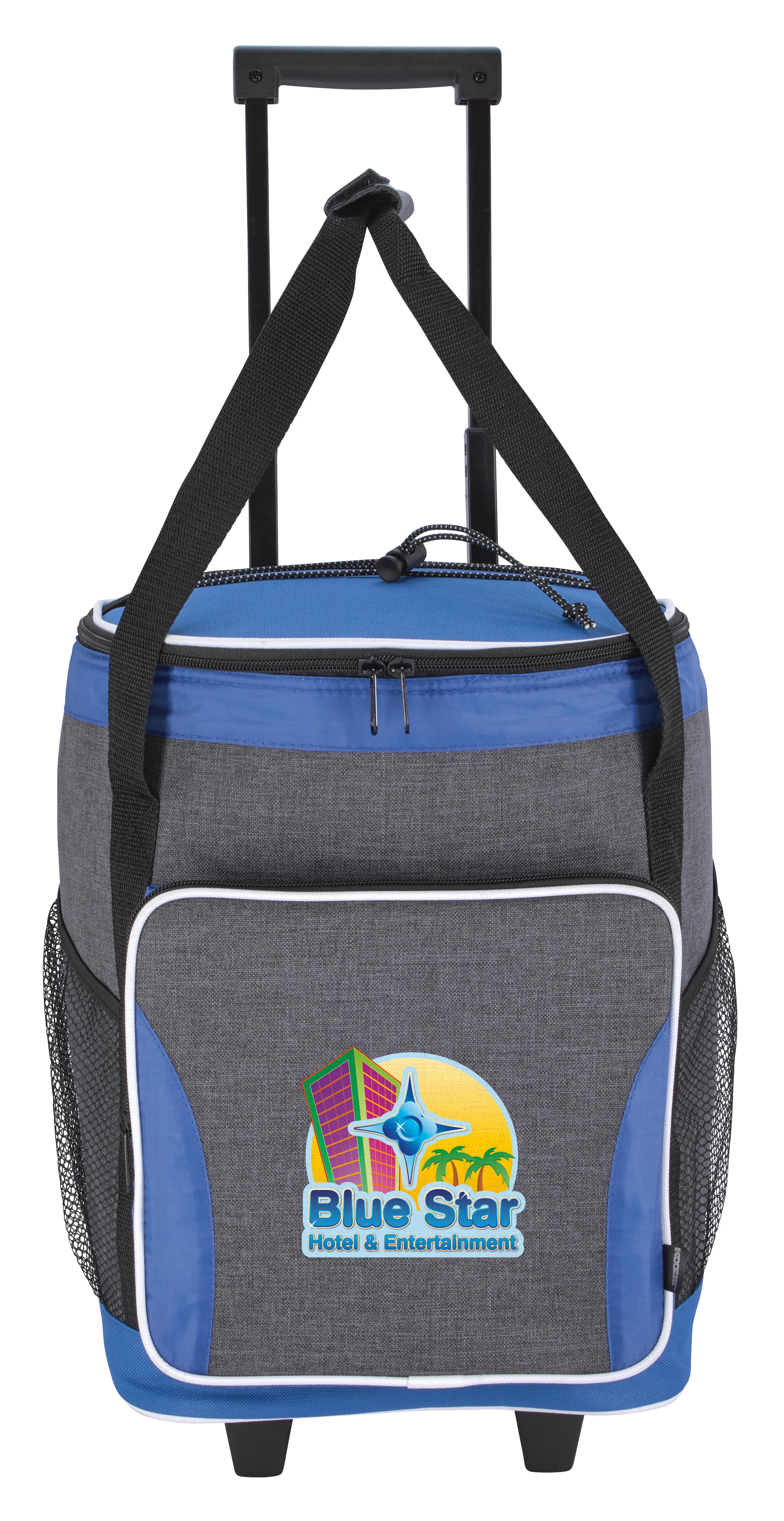 Koozie® Two-Tone Tailgate Rolling Cooler 10 of 12