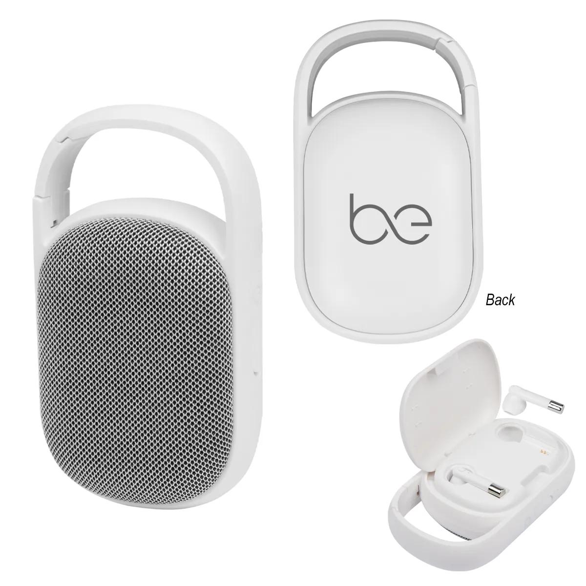 Wireless Earbuds With Speaker & Charging Case 2 of 2