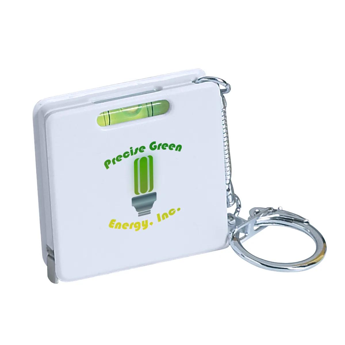 Square Level Tape Measure Key Tag 3 of 3