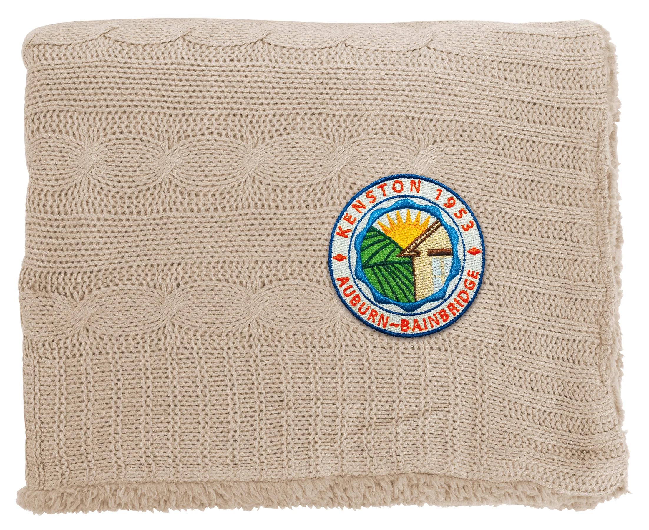 Cable Knit Sherpa Blanket 11 of 27