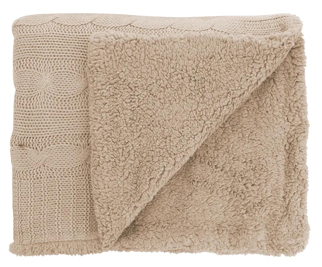 Cable Knit Sherpa Blanket 15 of 27