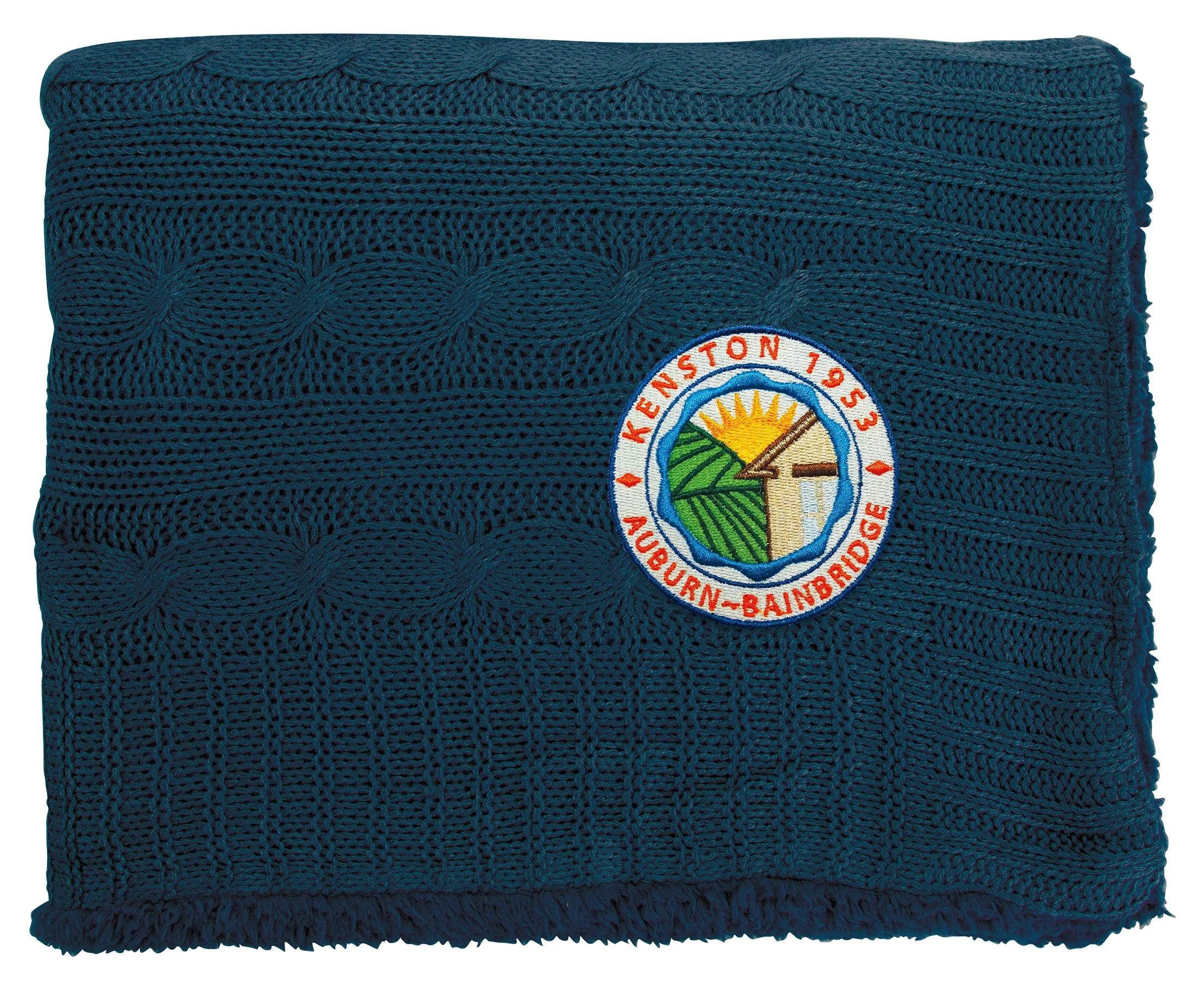 Cable Knit Sherpa Blanket 13 of 27