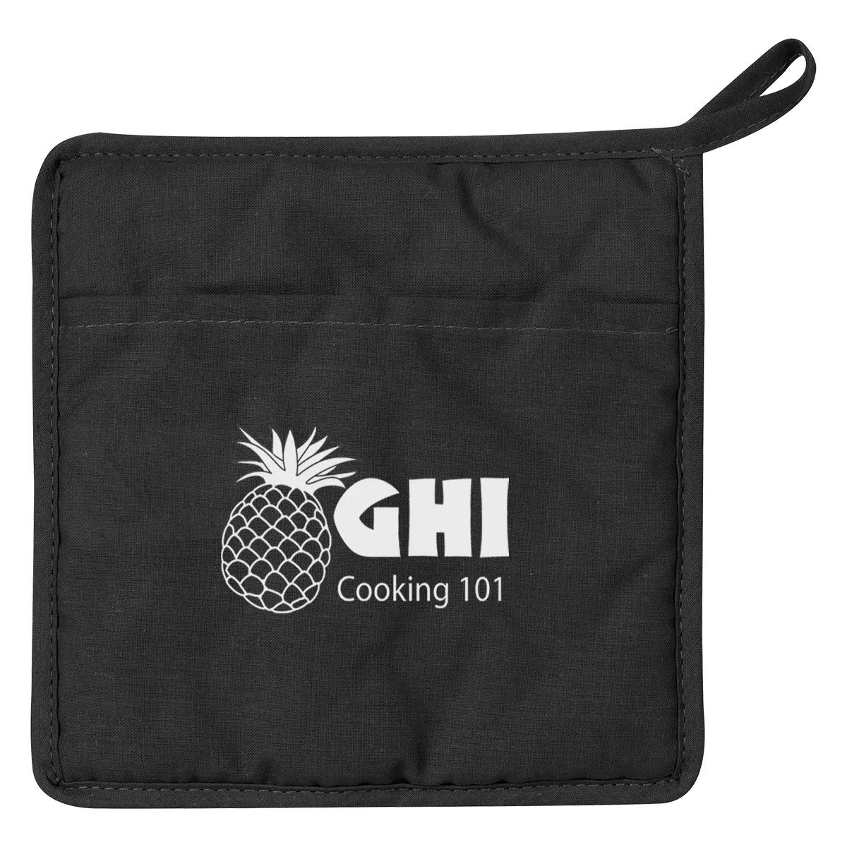 Quilted Cotton Canvas Pot Holder 1 of 4