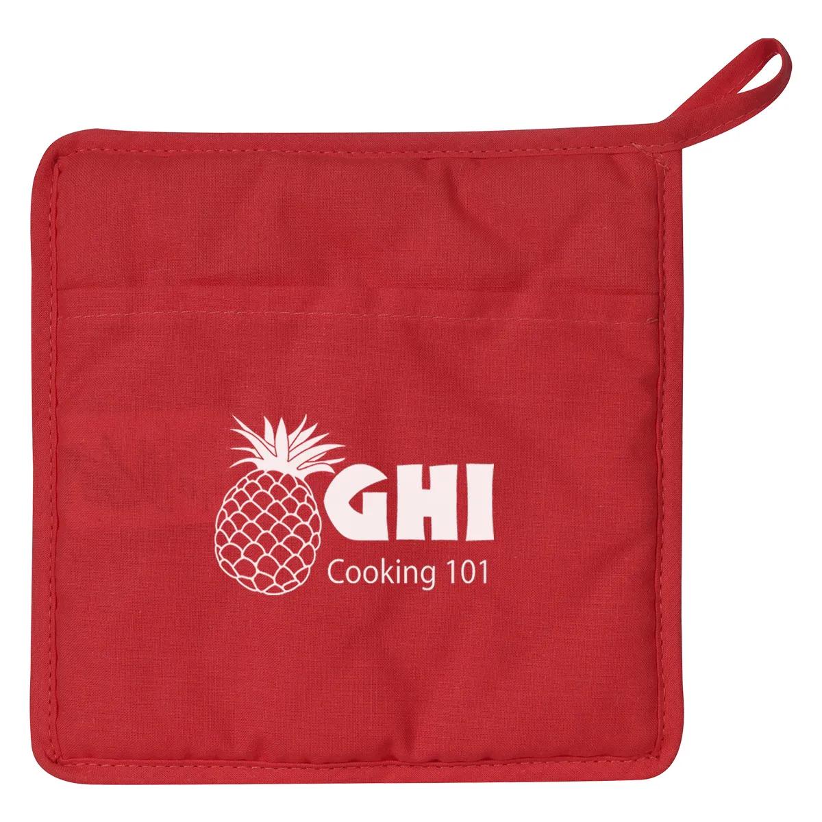 Quilted Cotton Canvas Pot Holder 3 of 4